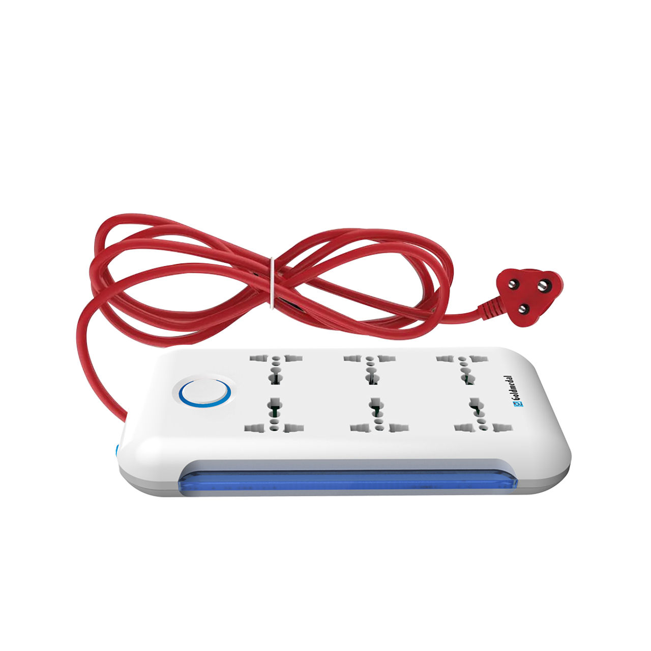 Goldmedal I-Strip 6X1 Led Spike Guard With Surge Protector