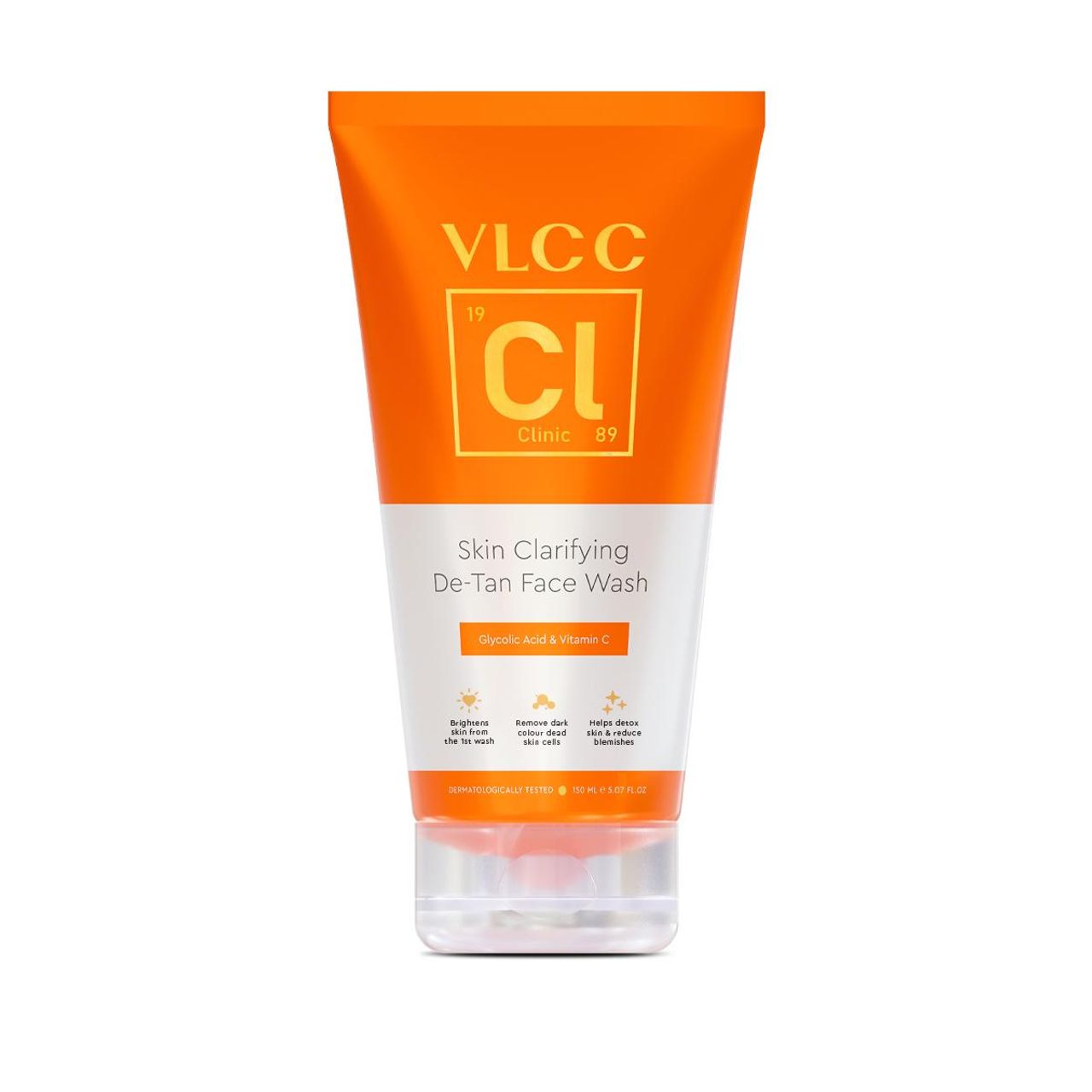 VLCC Clinic Skin Clarifying De-Tan Face Wash Tube