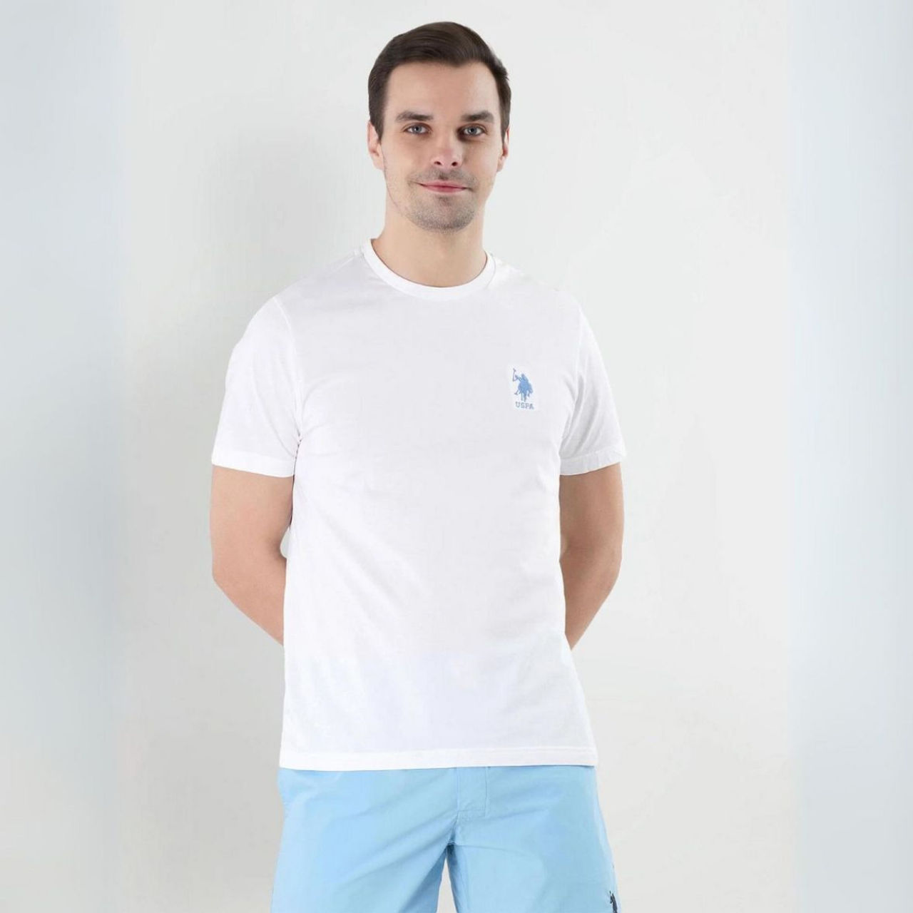 U.S. Polo Assn. | T-Shirts | L | Pack of 1 | White