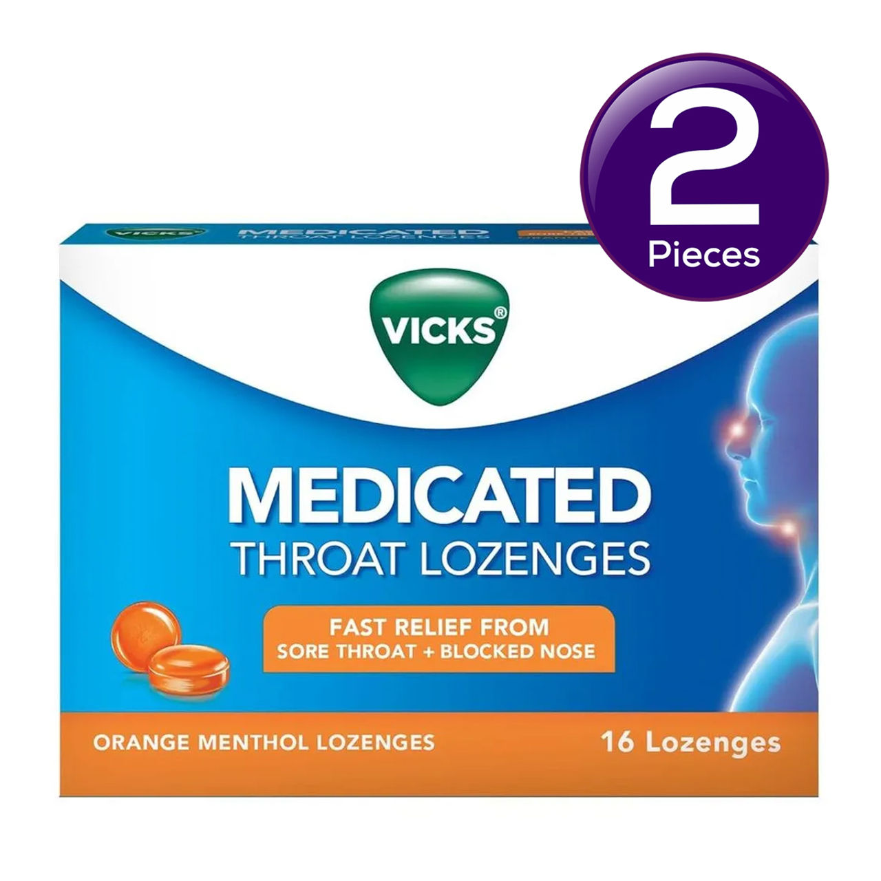 Vicks Medicated Lozenges: Fast Relief for Sore Throat Combo 
