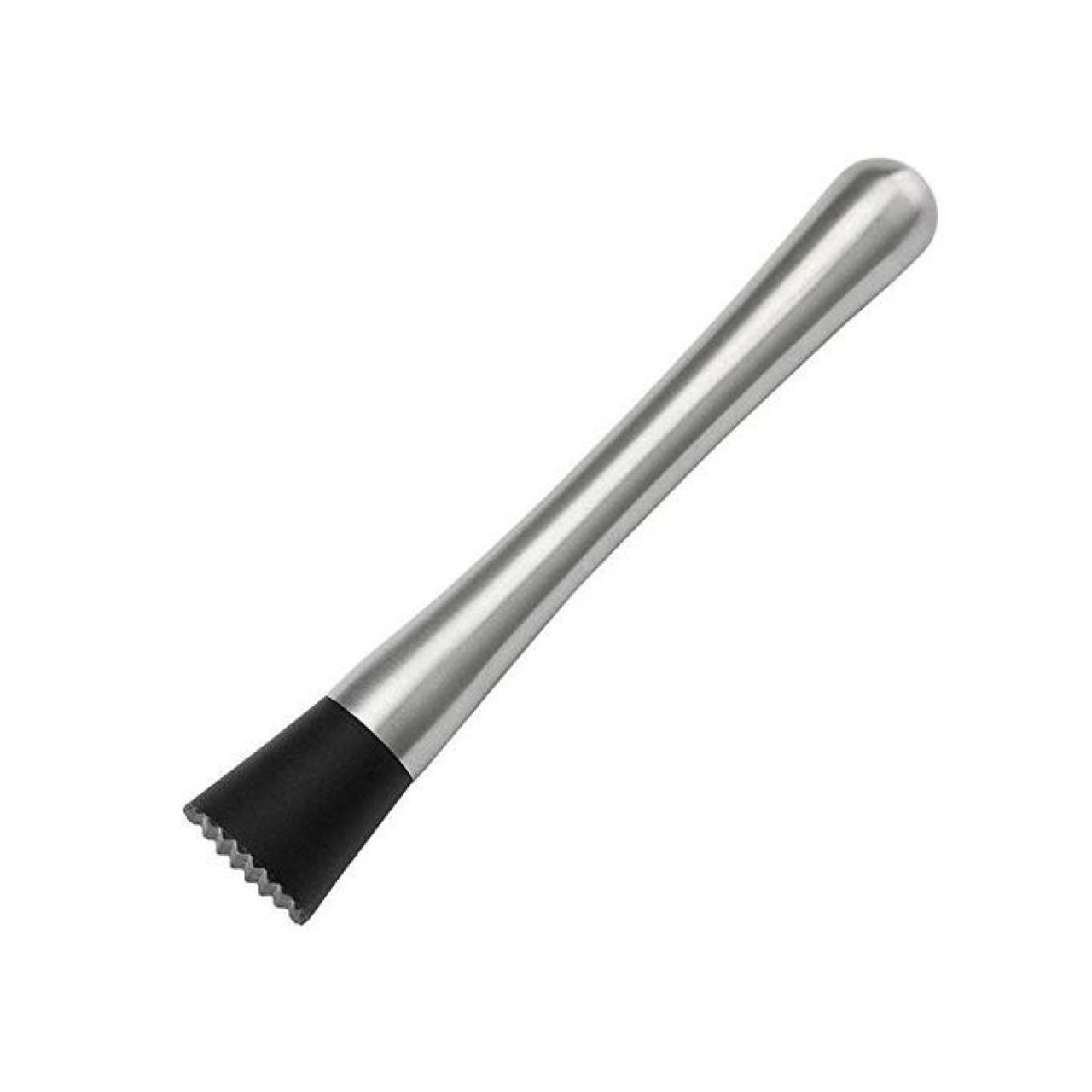 Stainless Steel Long Cocktail Muddler - 8"