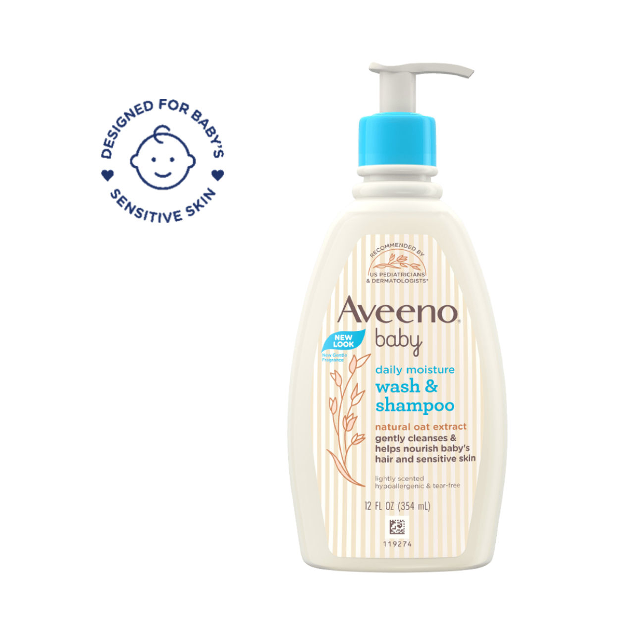 Aveeno Baby Daily Moisturising Wash & Shampoo