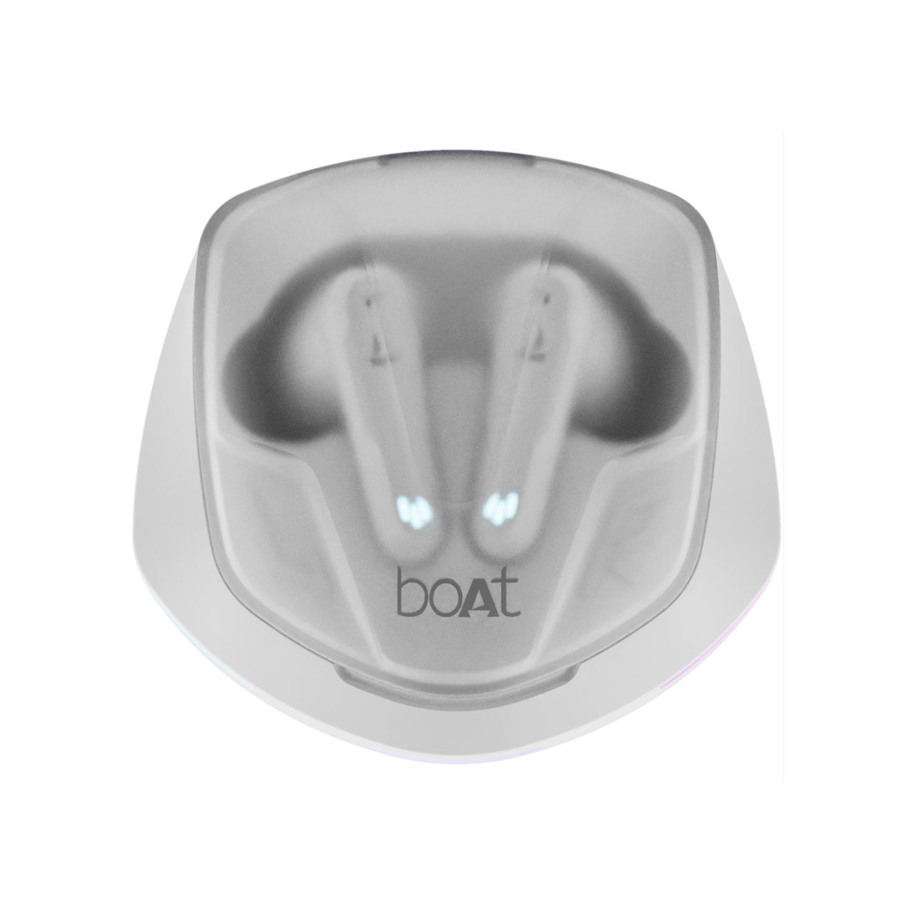 boAt Immortal 181 TWS Earbuds for Gaming w/ 40H Playtime, BEAST Mode & RGB LEDs (White Sabre)