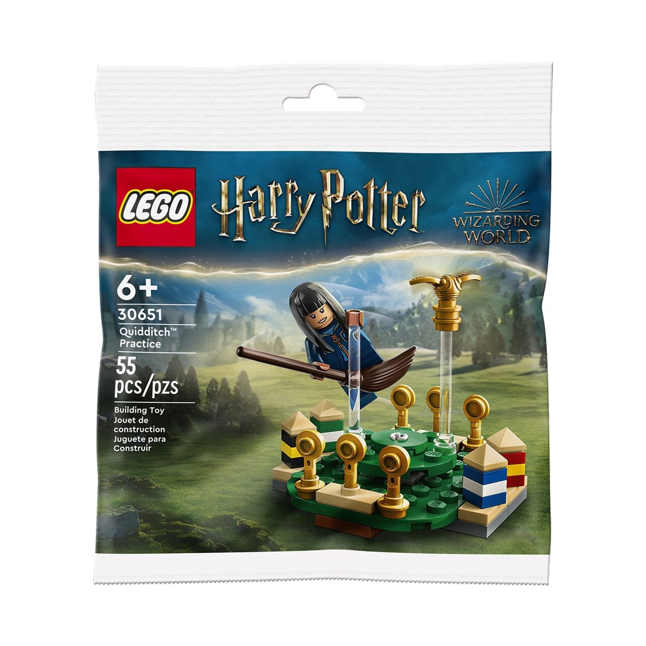 Lego Harry Potter Quidditch Practice Building Kit