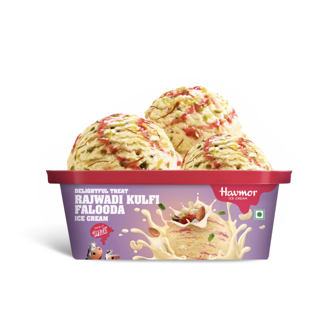 Havmor Rajwadi Kulfi Falooda
