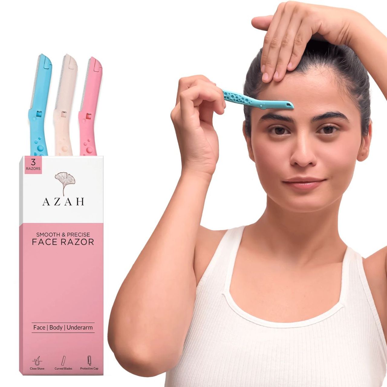 Azah Face Razor For Women (Pack Of 3)