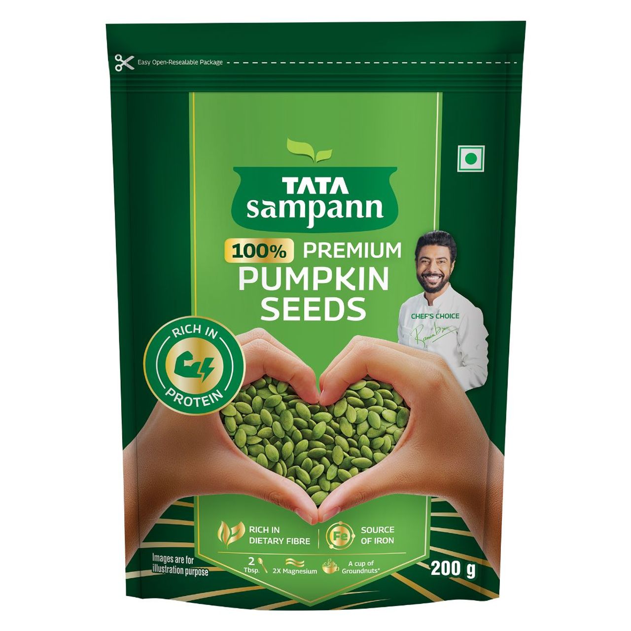 Tata Sampann 100% Premium Pumpkin Seeds