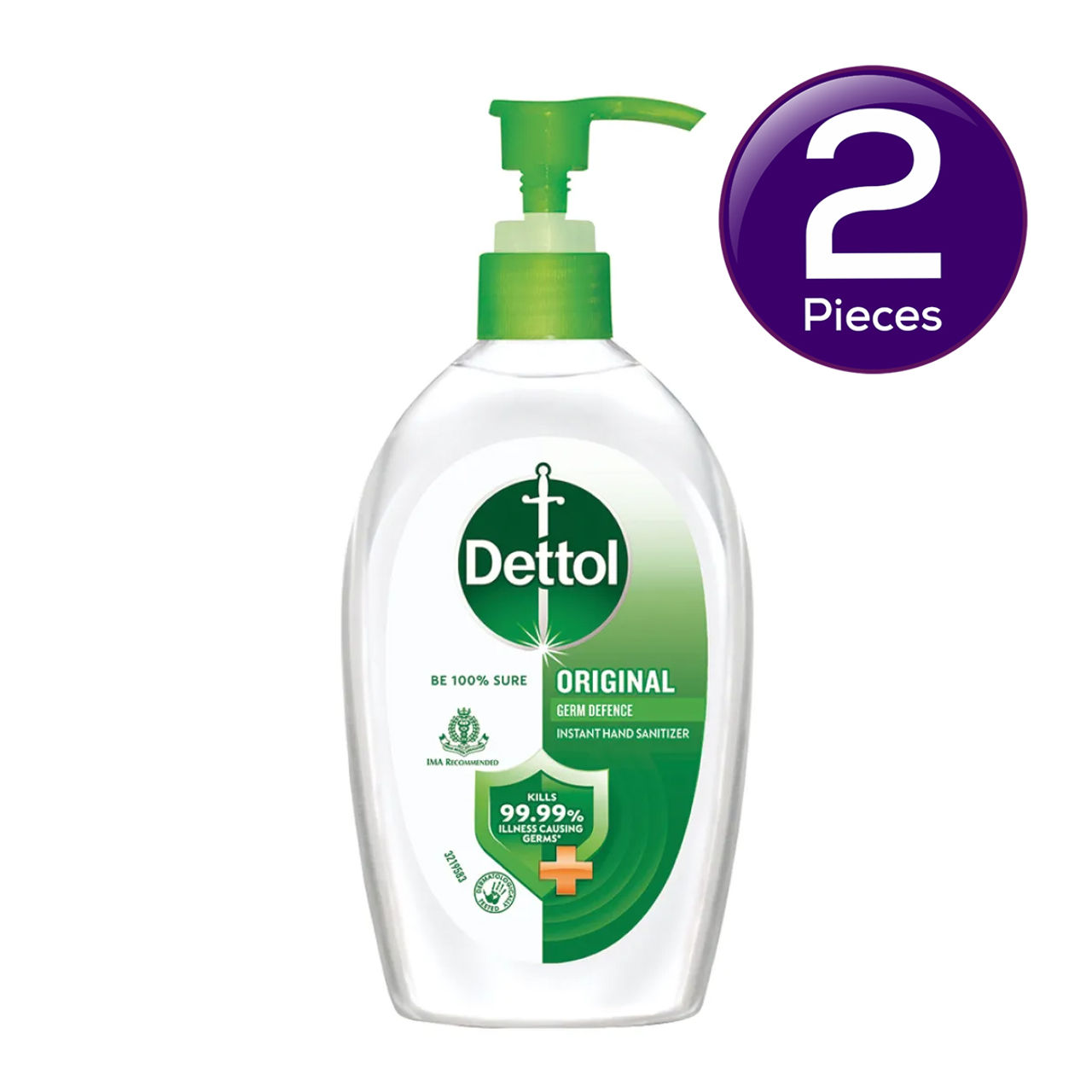 Dettol Original Germ Protection Alcohol Based Hand Sanitizer Combo 