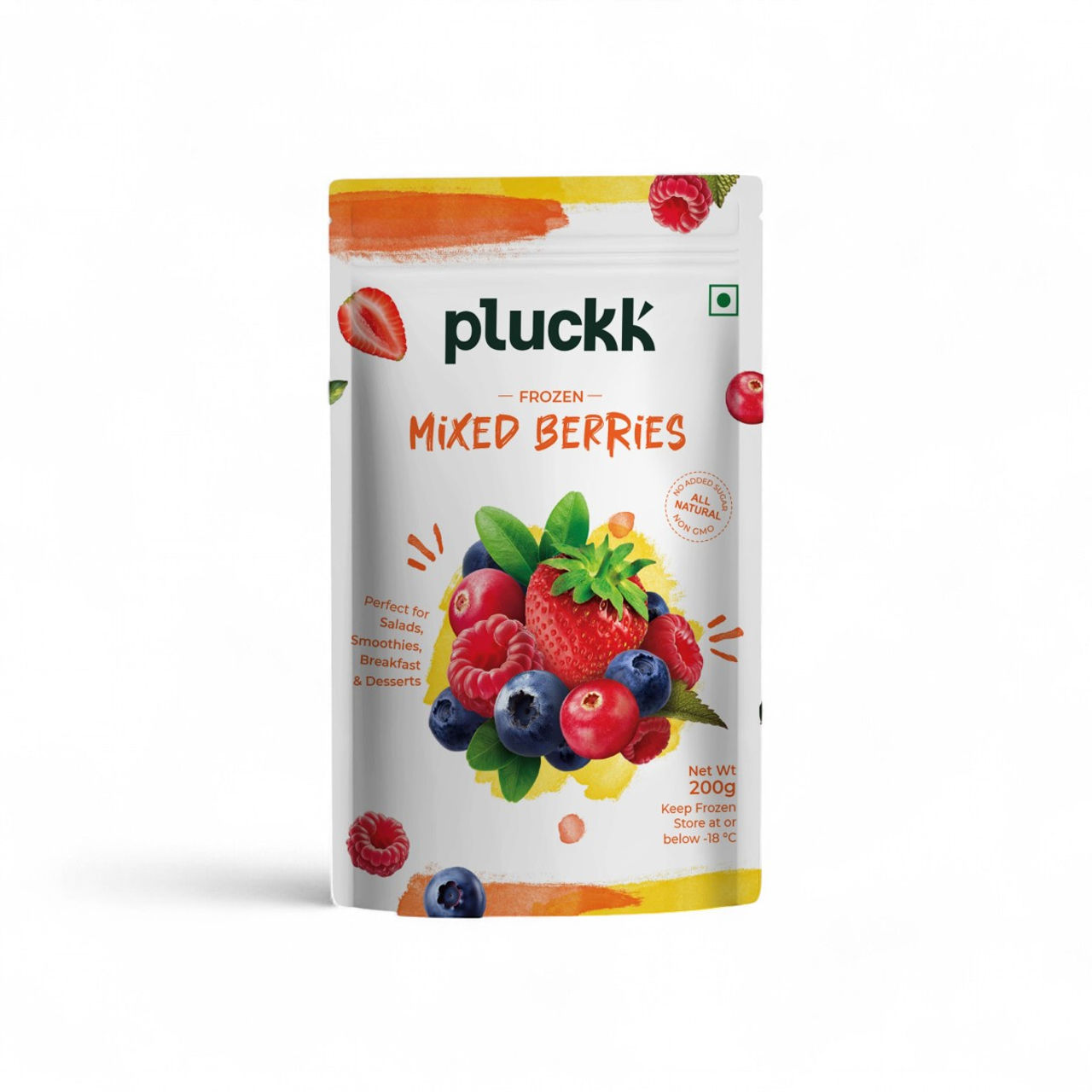 Pluckk Frozen Mixed Berries