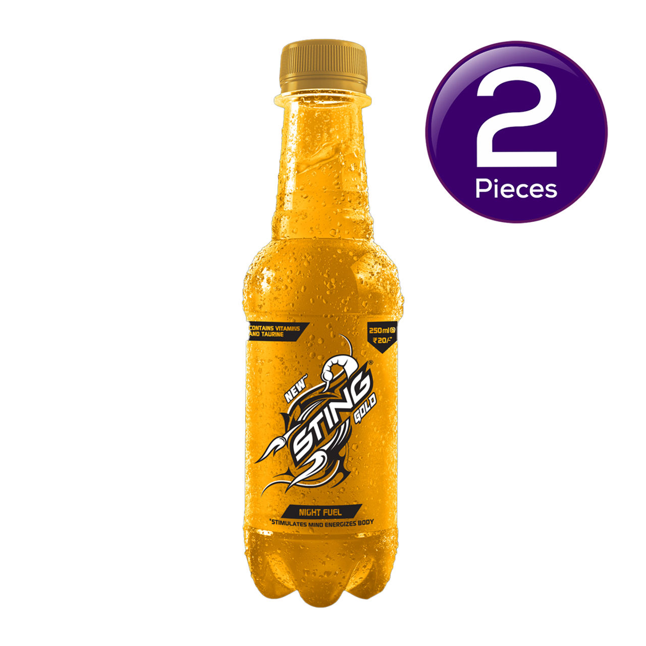 Sting Gold Night Fuel Energy Drink 250 ml X 2 Combo
