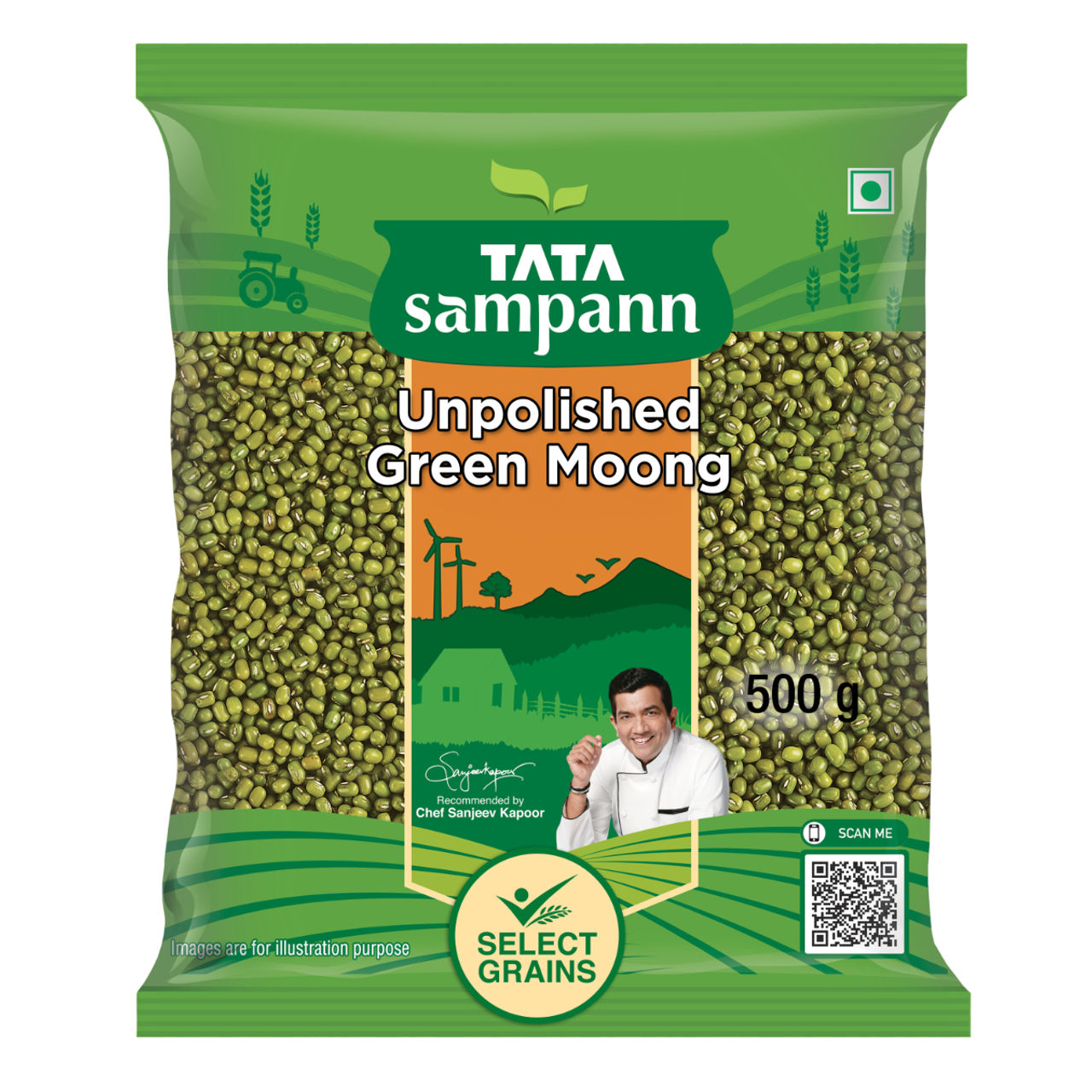 Tata Sampann Unpolished Green Moong Dal