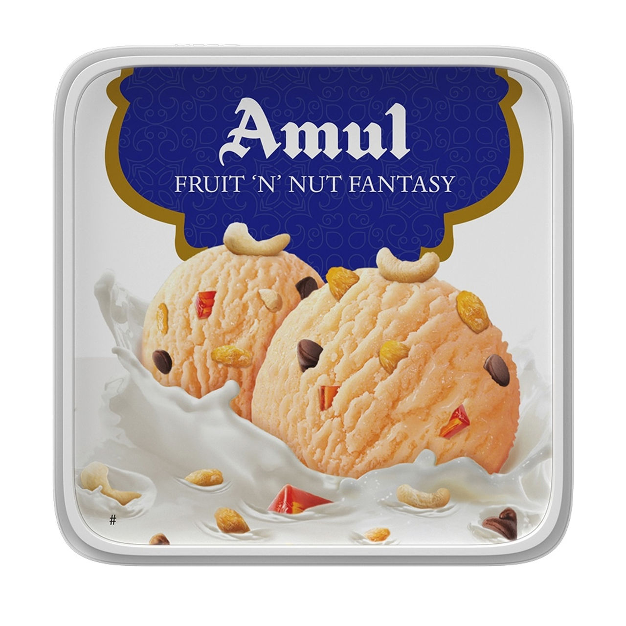 Amul Fruit N Nut Fantasy Ice Cream Tub