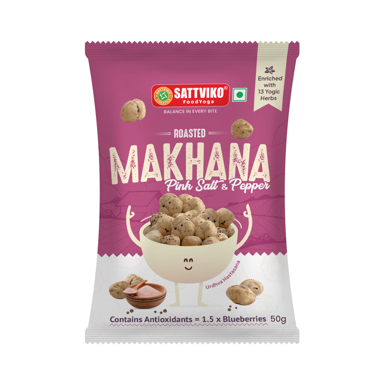Sattviko Pink Salt Makhana