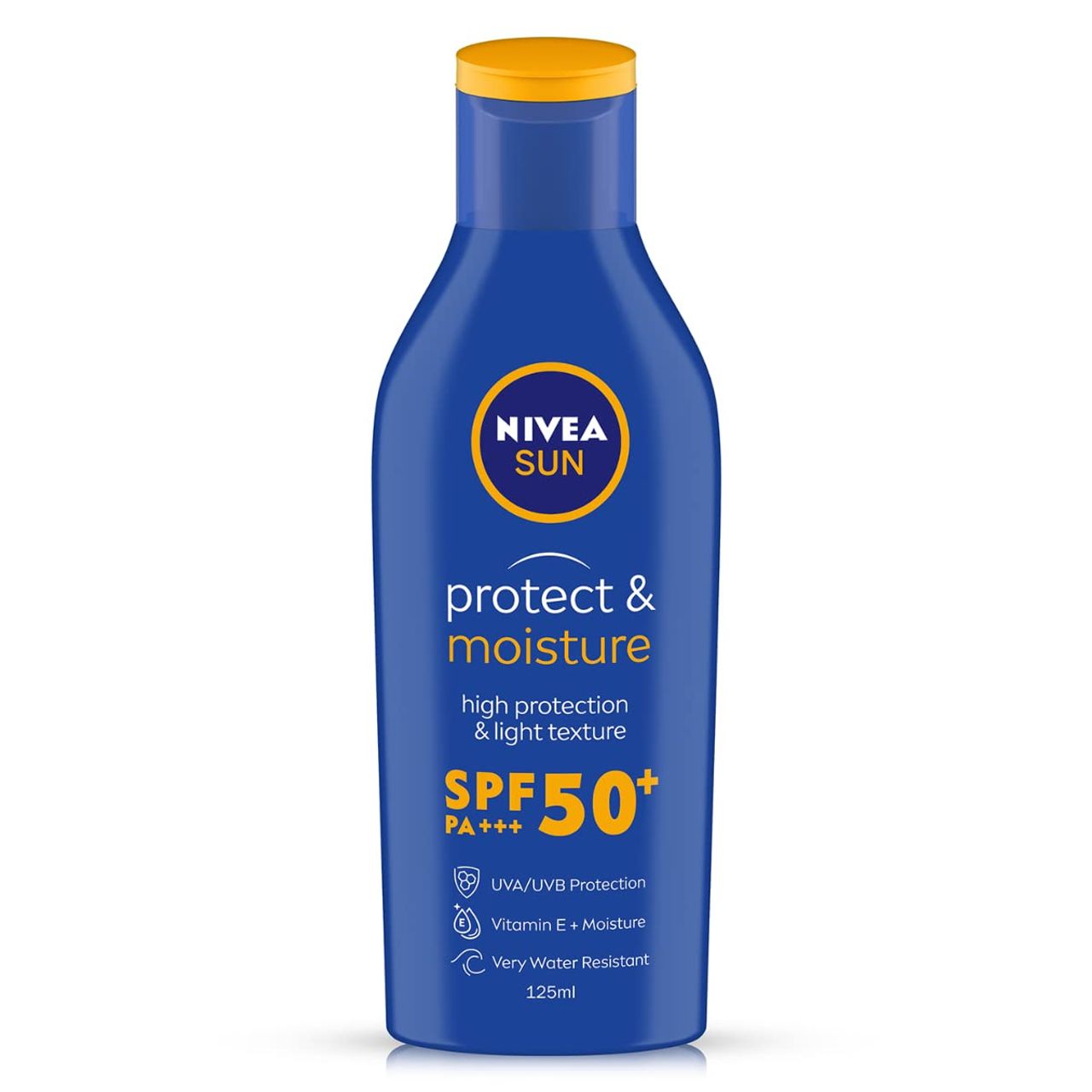 NIVEA SUN Protect and Moisture SPF 50+ Advanced Sunscreen|PA+++ UVA - UVB Protection System