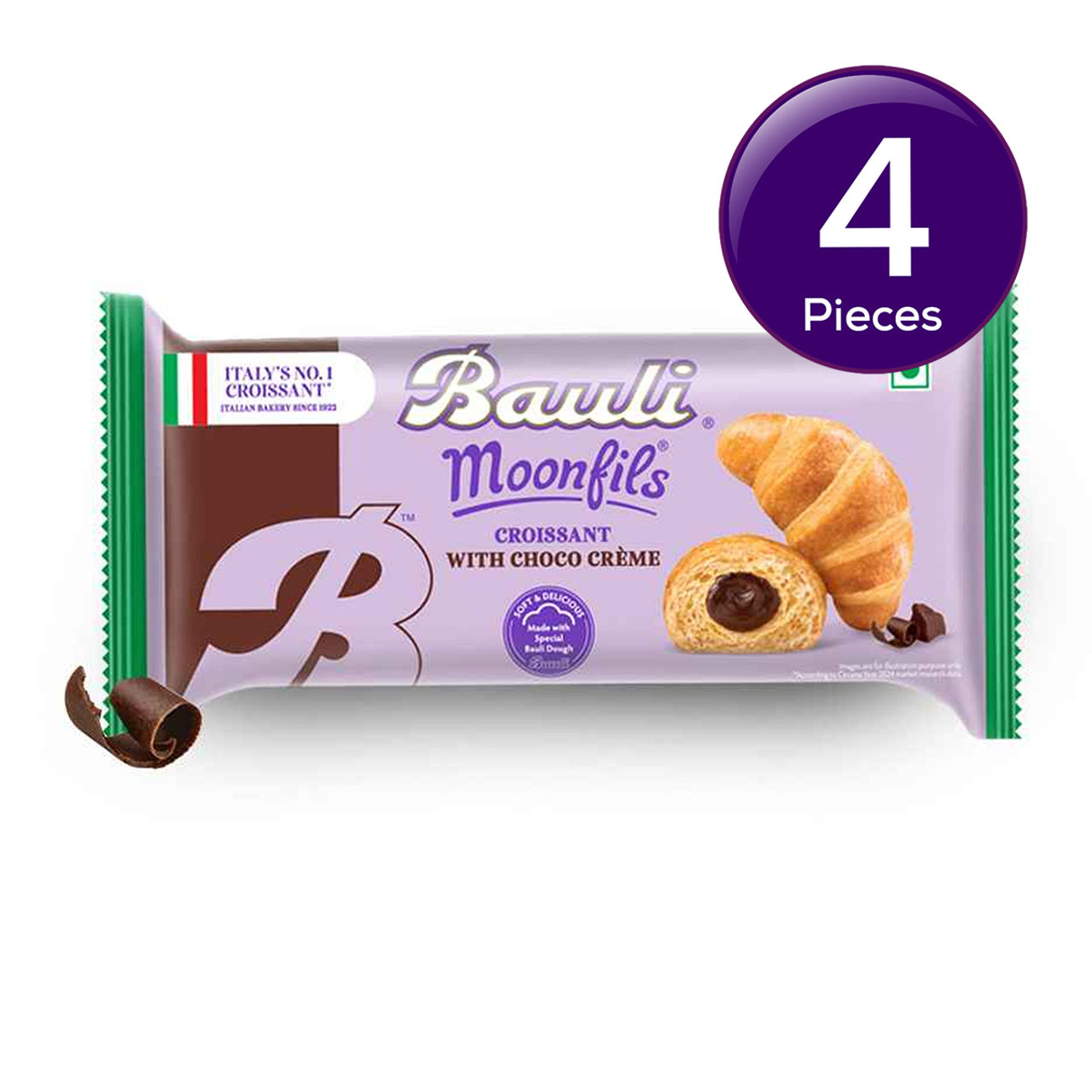 Bauli Moonfils Croissants Choco Cream 45 g Combo