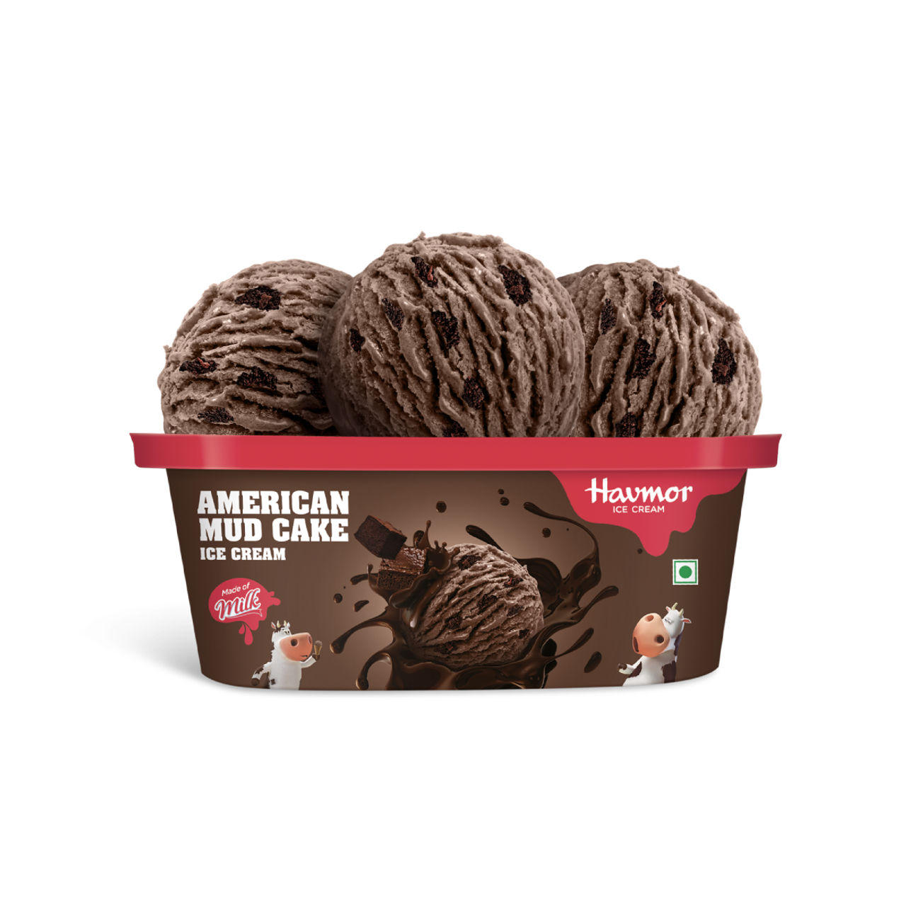 Havmor American Mud Cake Ice Cream Tub