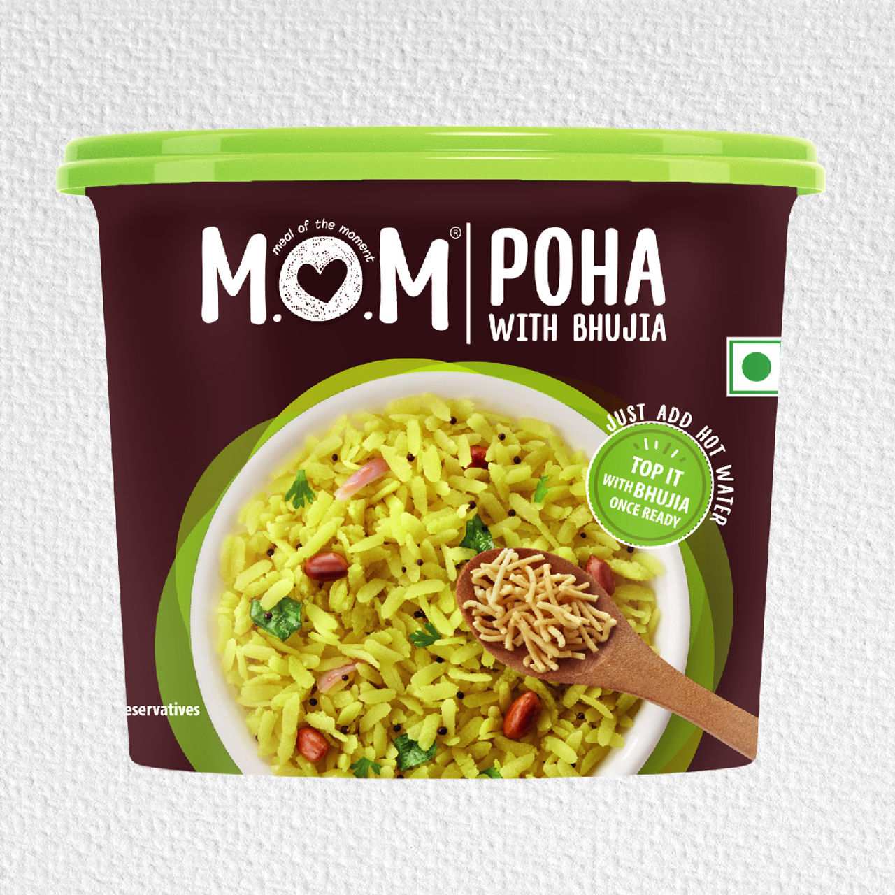 MOM Poha with Bhujia