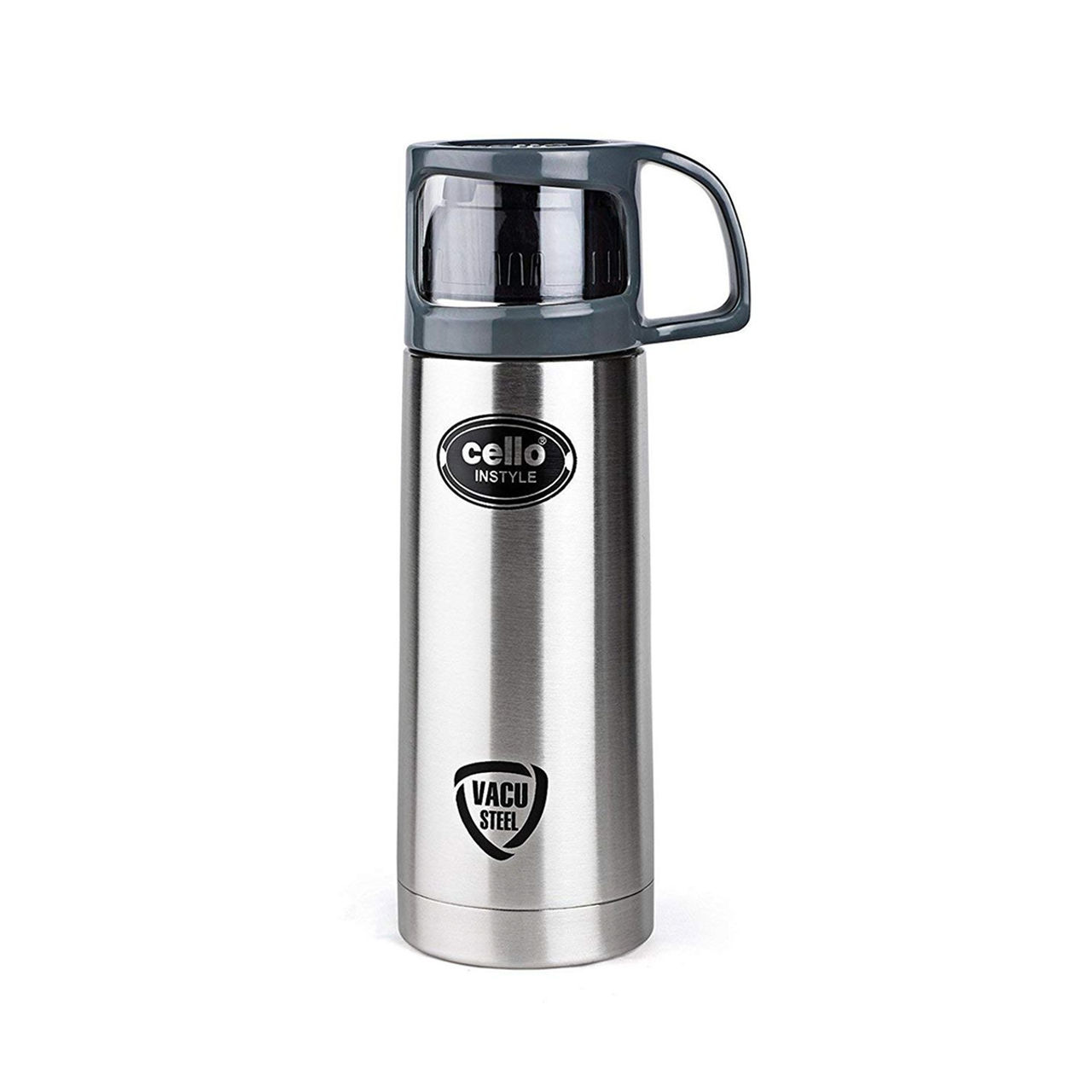 Cello Instyle Thermosteel Water Bottle with Jacket, 1000ml, Assorted