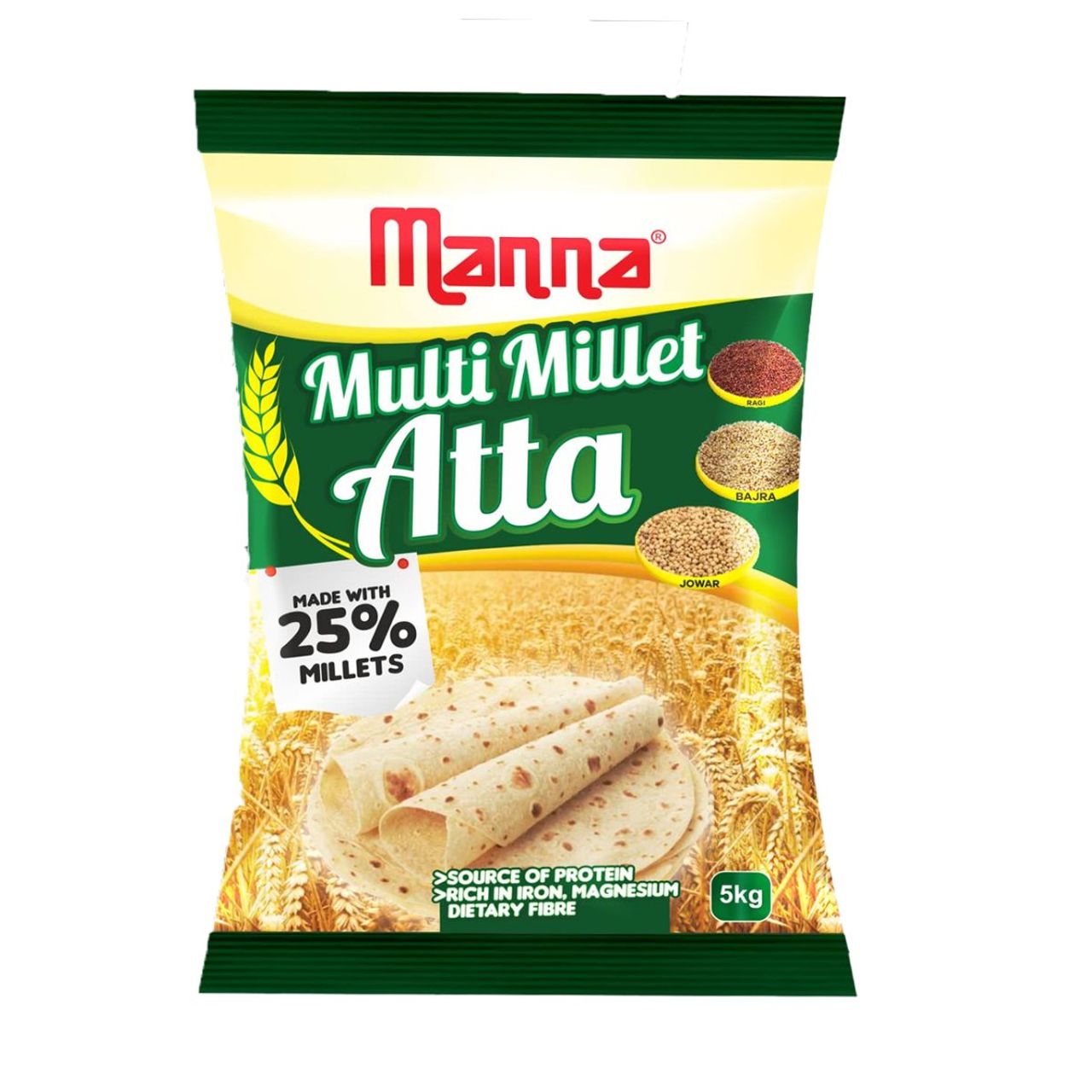 Manna Foods Multi Millet Atta