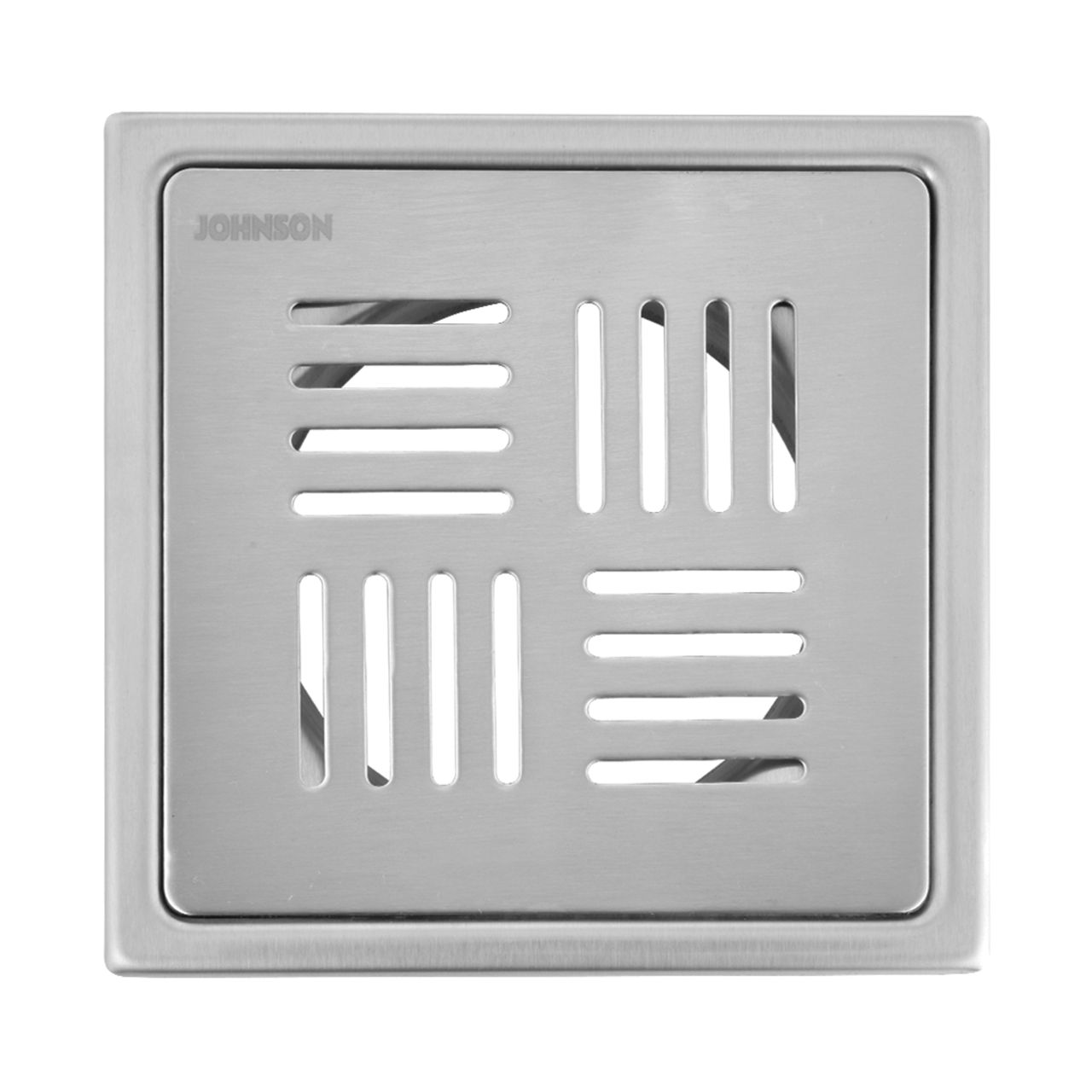 Johnson Ruby 5 x 5 Square Floor DrainSs304 Anti-Rust | Matt | Satin Finish