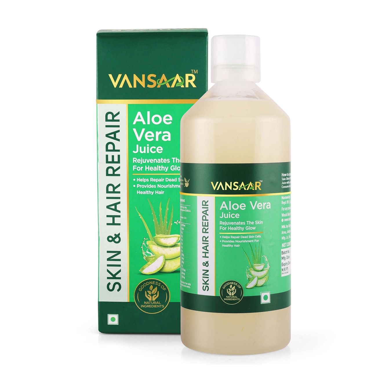Vansaar 45+ Aloe Vera Juice