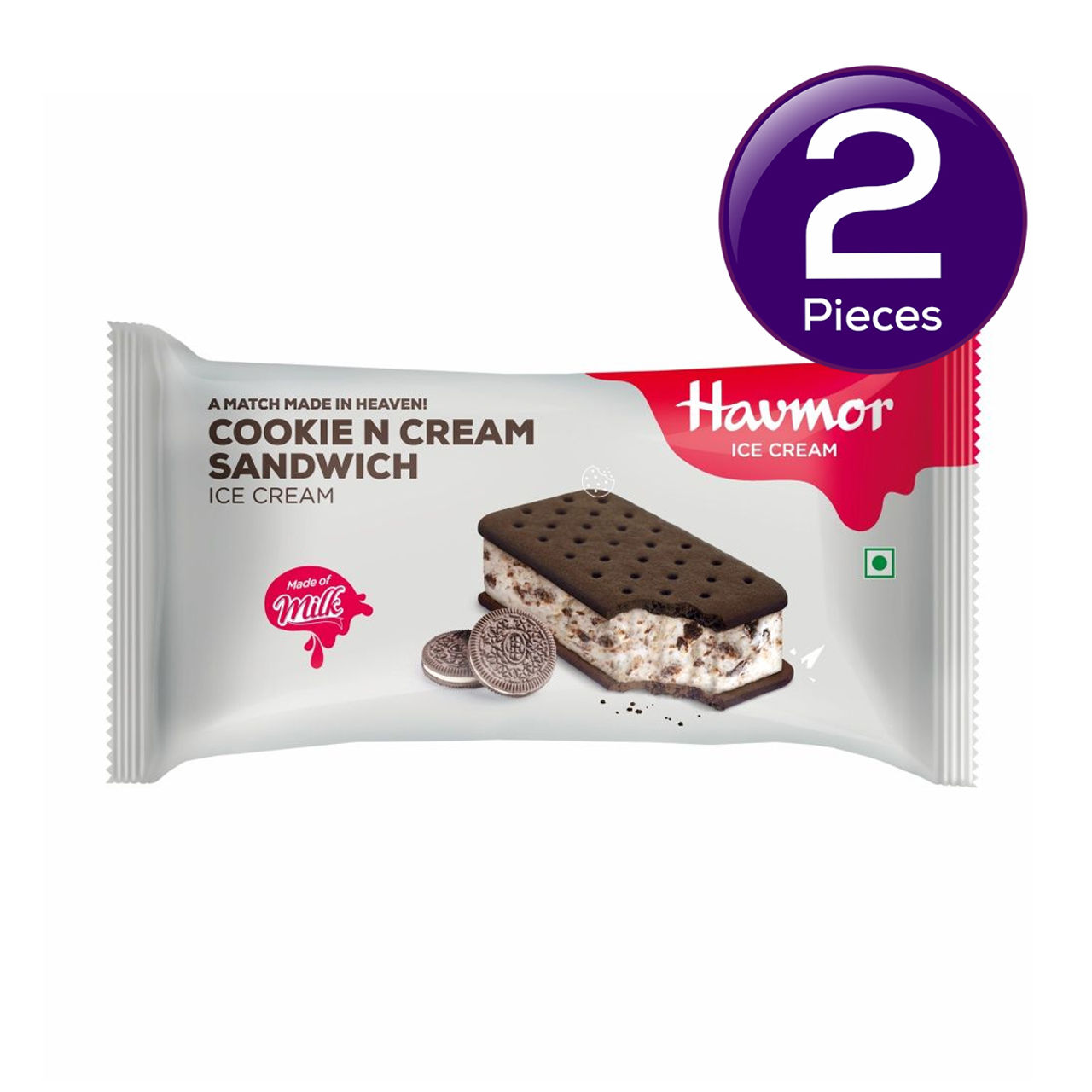 Havmor Cookie N Cream Sandwich Combo