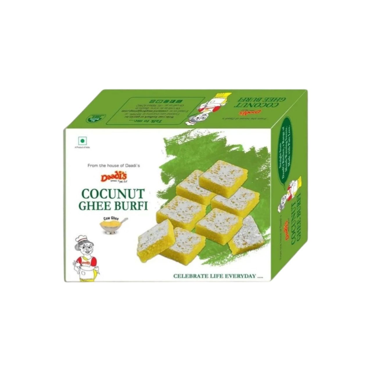 Daadi'S Coconut Ghee Burfi