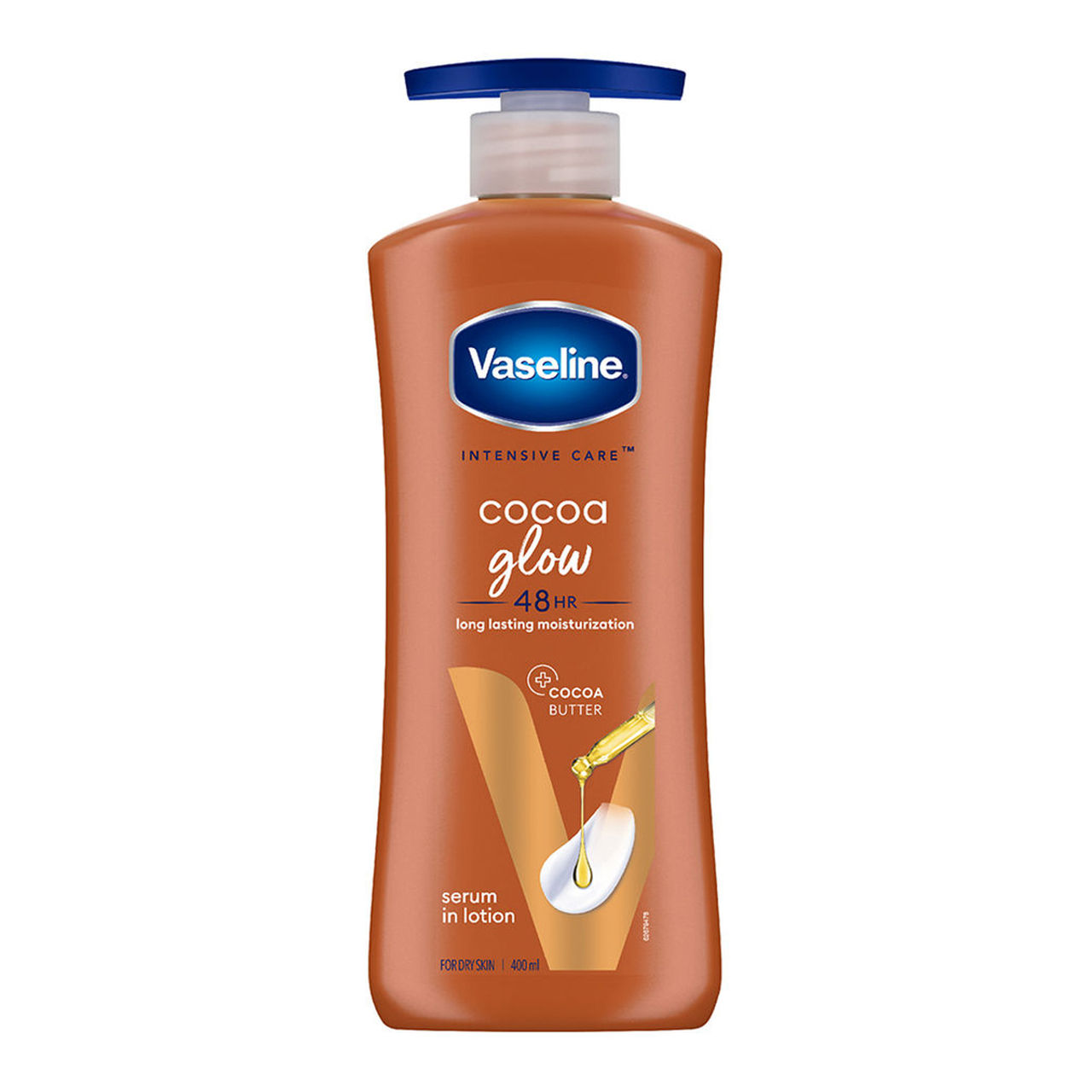 Vaseline Cocoa Glow Serum In Lotion100% Pure Cocoa & Shea Butter For Glowing & Soft Skin