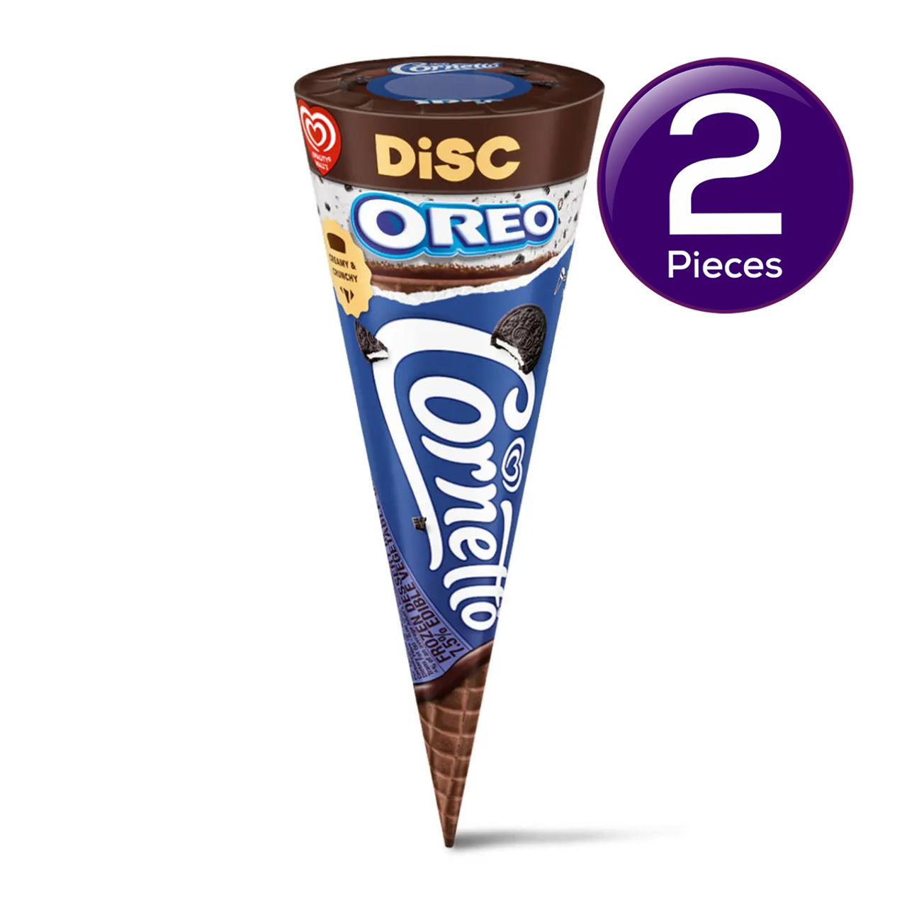 Kwality Wall's Cornetto Oreo Disc Cone Combo