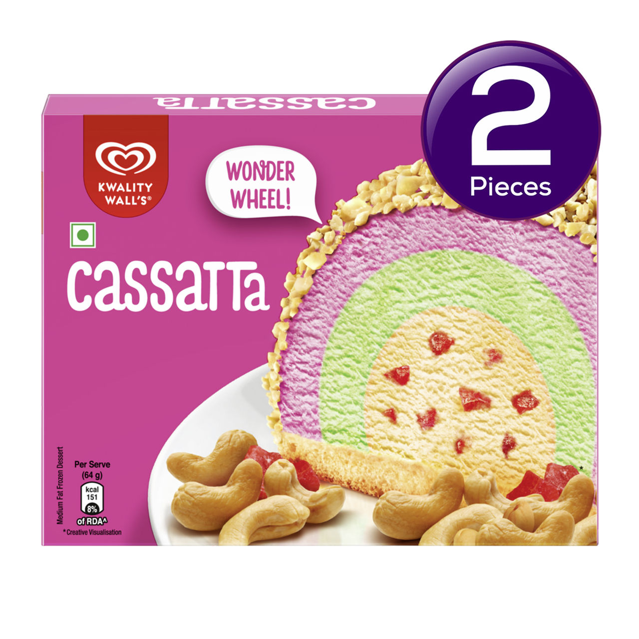 Kwality Walls Cassata 125 ml Combo