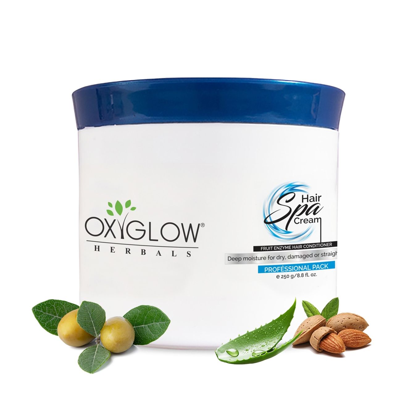 Oxyglow Herbals Hair Spa Cream - Deep Nourishment For Roots & Smoothesn Hair
