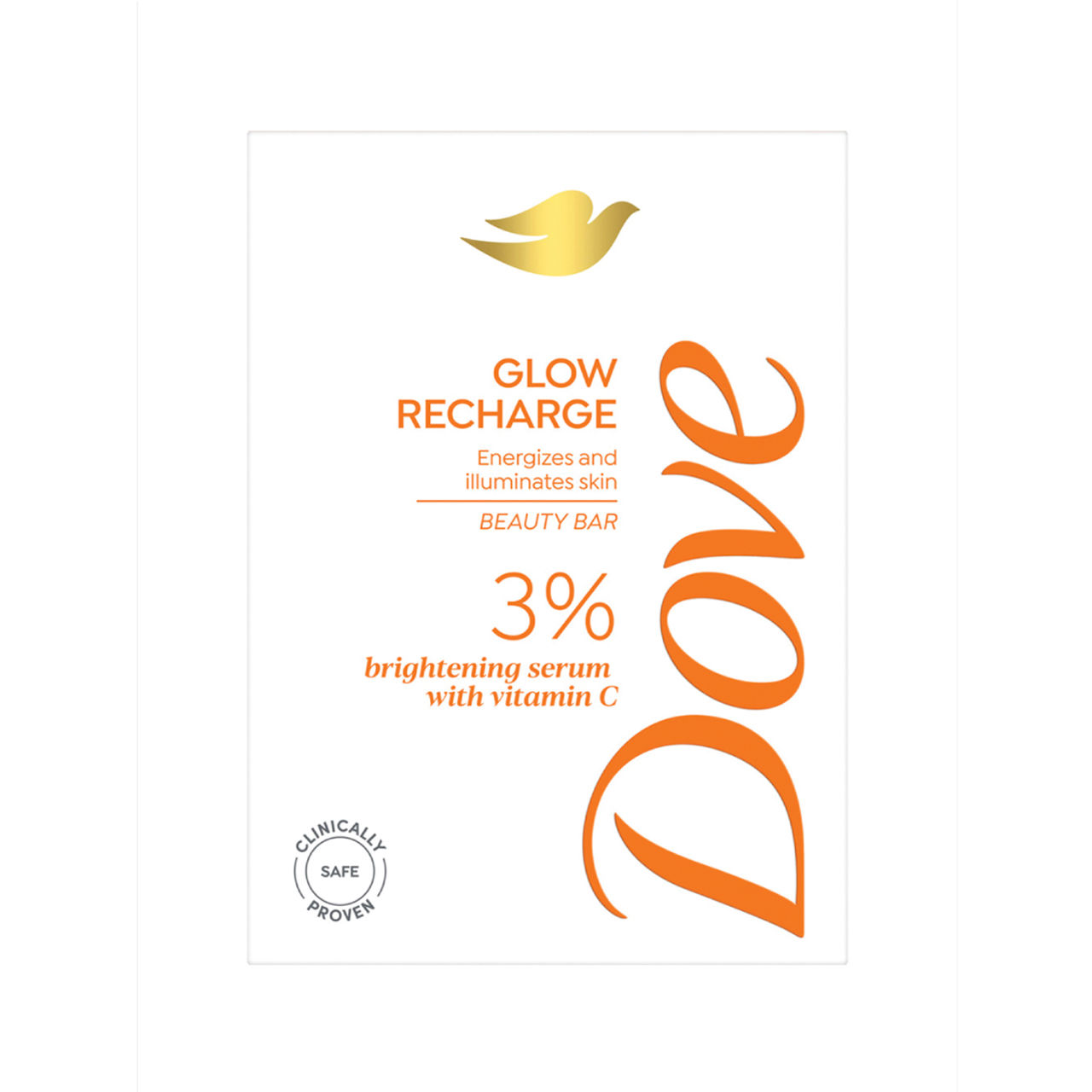 Dove 3% Brightening Serum + Vitamin C Glow Recharge Serum Beauty Bar
