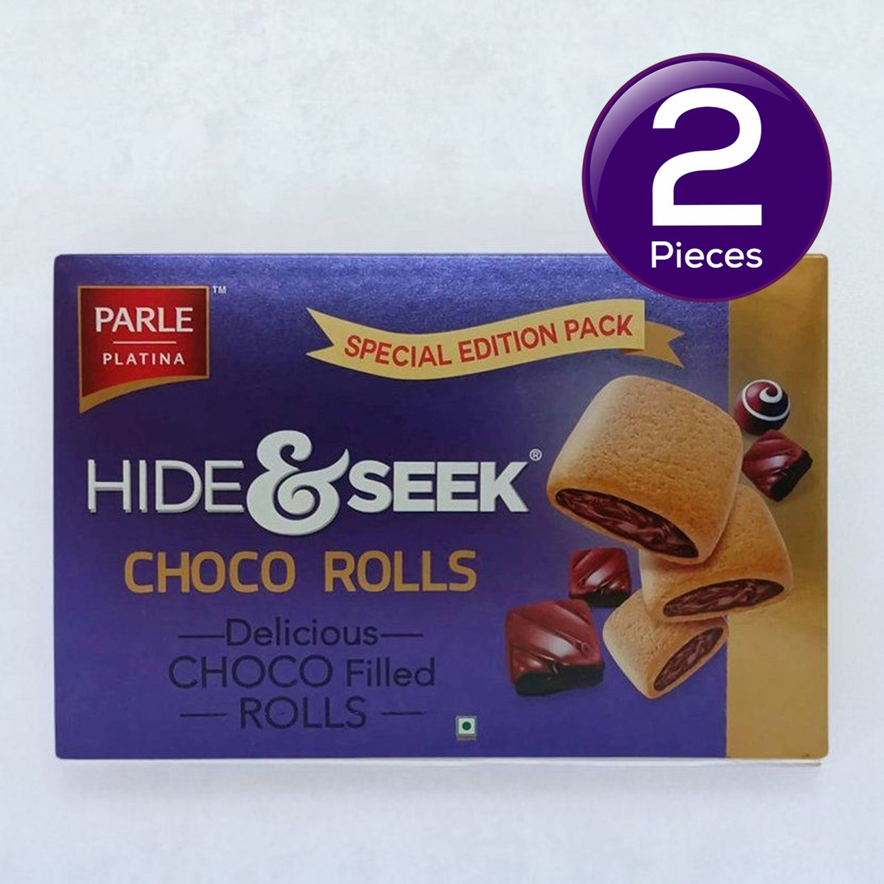 Parle Hide & Seek Choco Roll Choco Rolls 250 g Combo