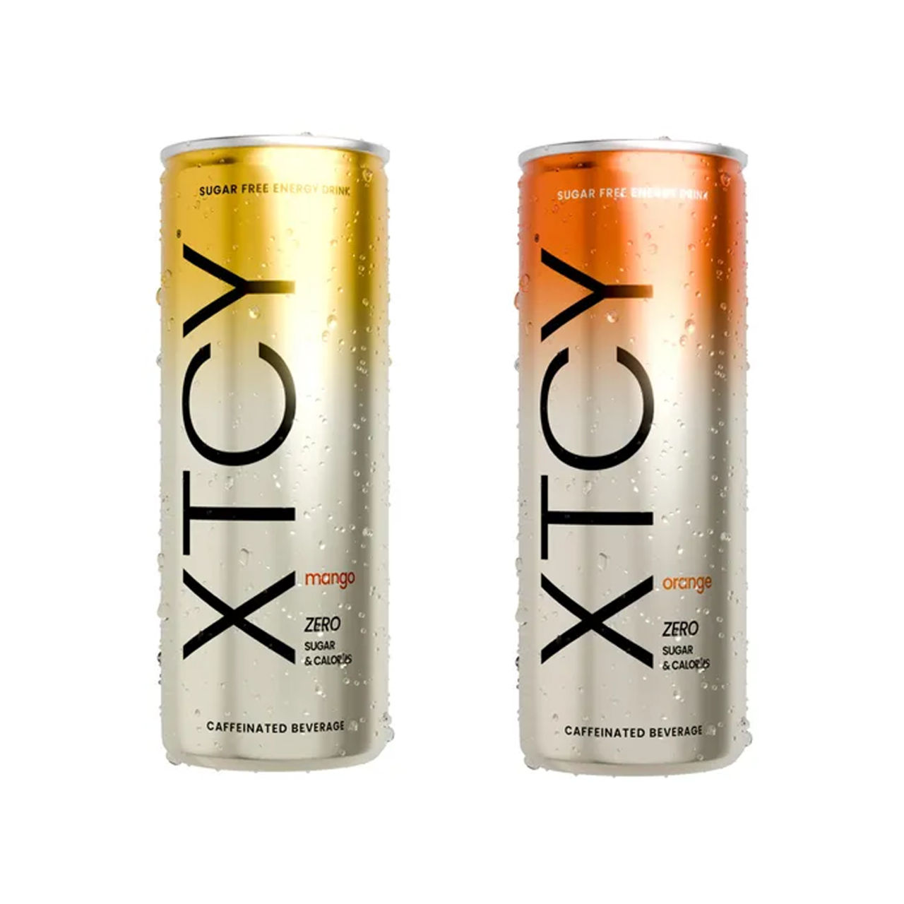 Xtcy Mango Energy Drink (250ml) & Xtcy Orange Energy Drink (250ml) Combo