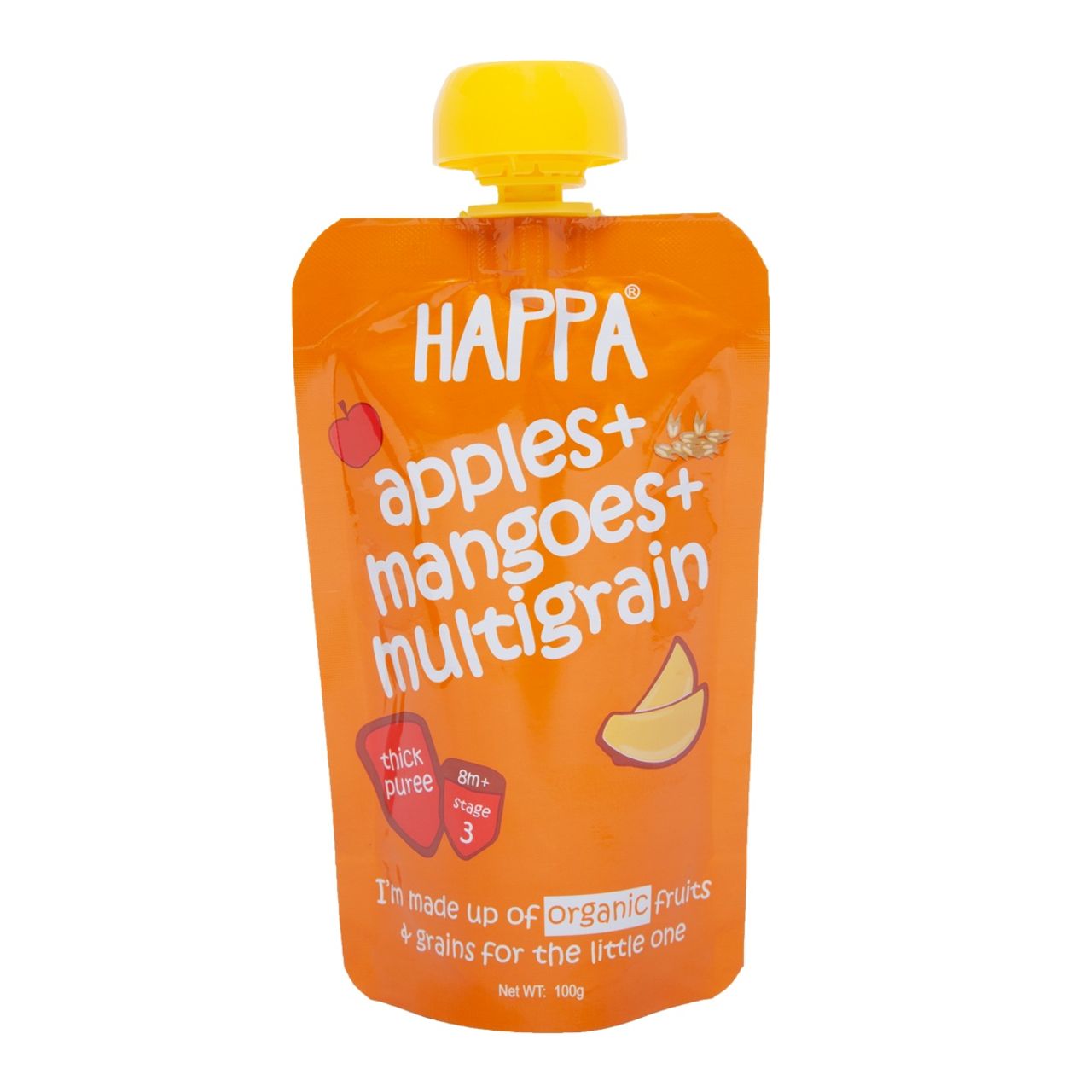 Happa Apple | Mango | Multigrain Puree