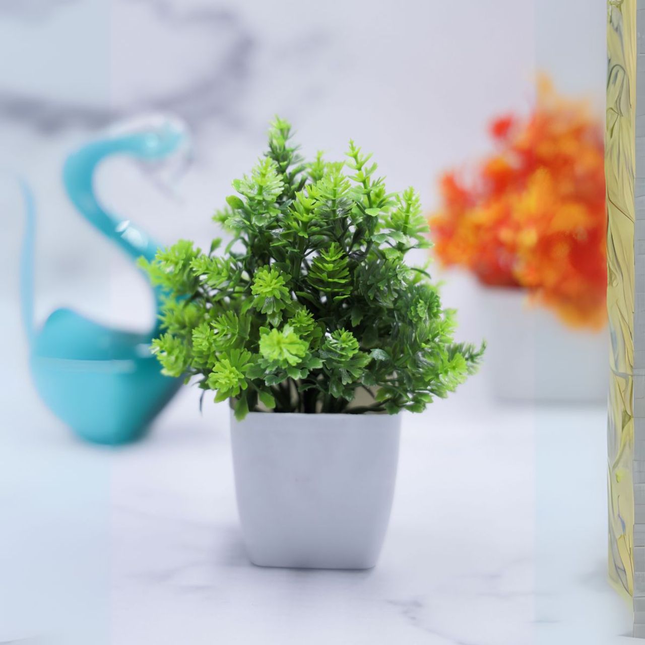 BAY6 Decorative Artificial Flower Pot – Lifelong Beauty