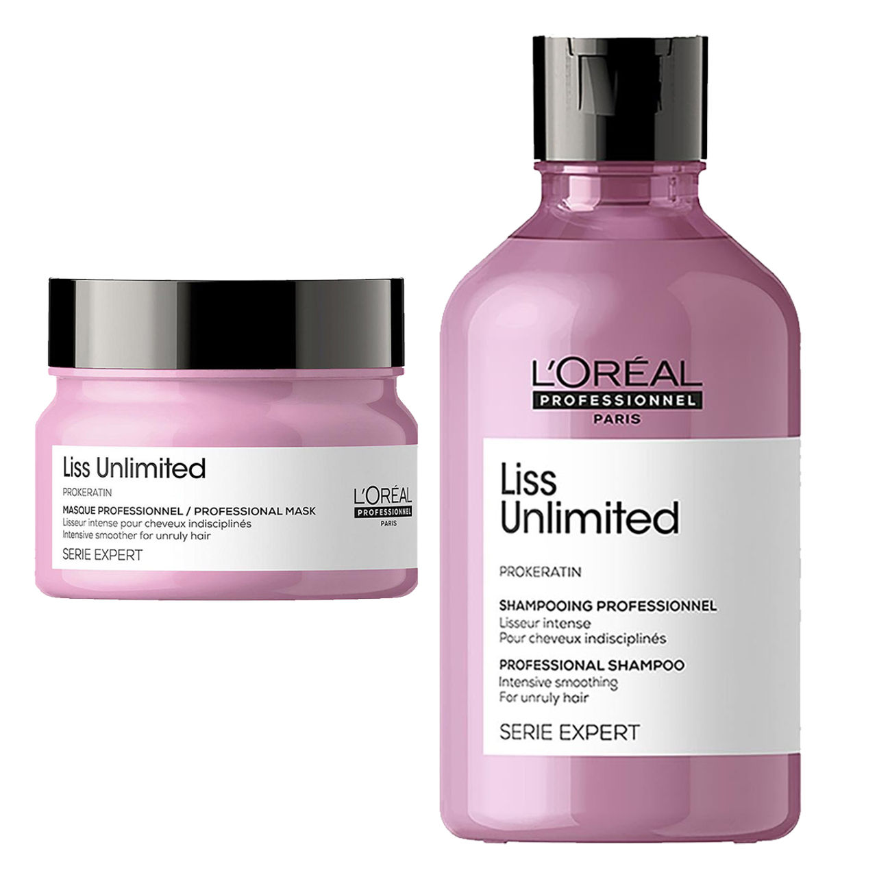 Lp Liss Unlimited Shampoo(300ml) & Lp Liss Unlimited Mask(250ml) Combo