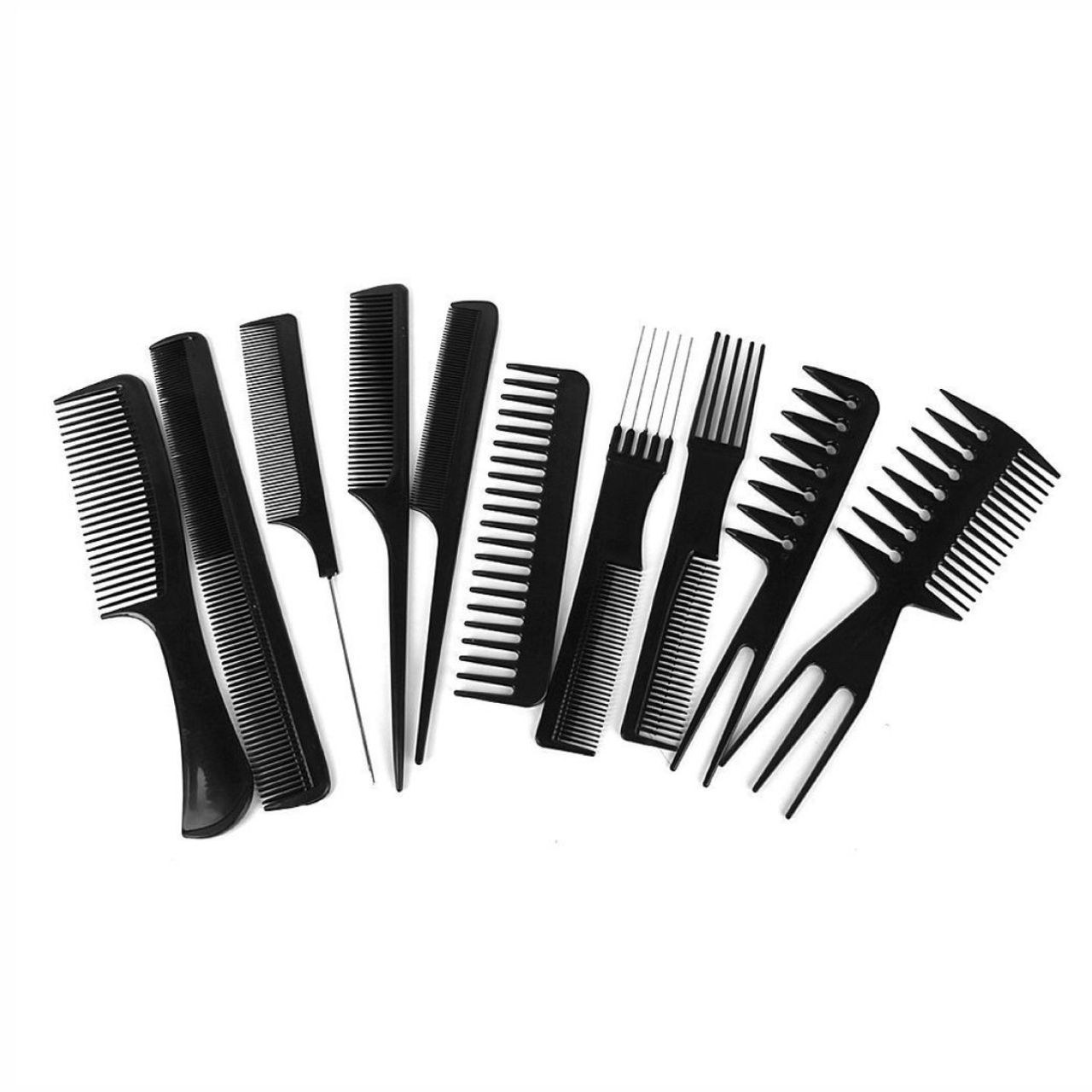 Bronson Professional Combs set with Multipurpose Styling Comb For All Hair Types