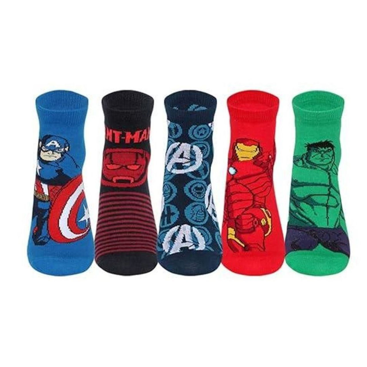 Supersox Boy's Cotton Ankle Socks | Multicolour | 9 - 10 years