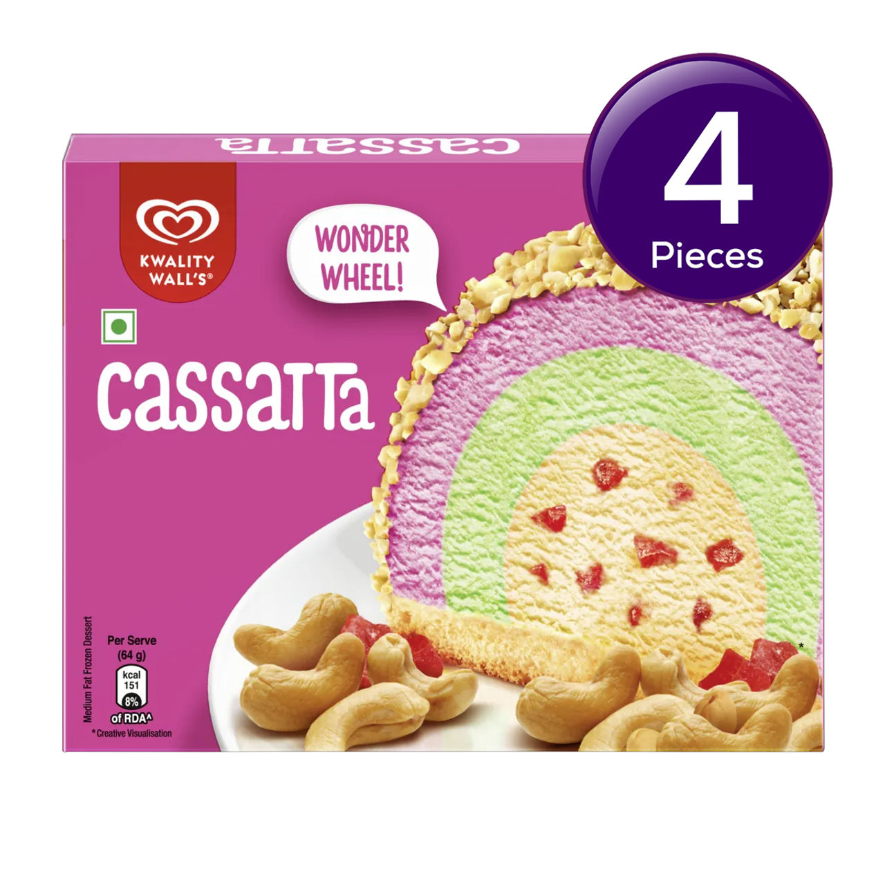 Kwality Walls Cassata 125 ml Combo