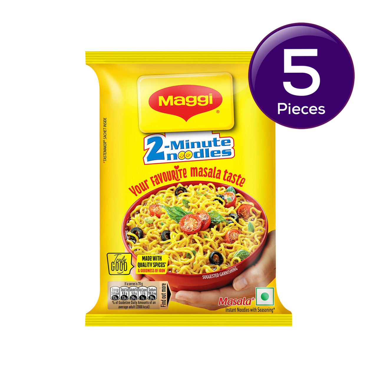Maggi 2-Minute Noodles Masala 70 g Combo