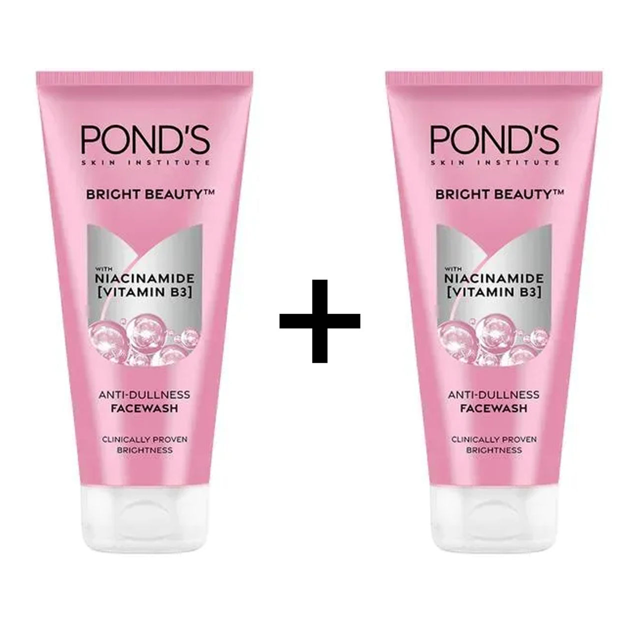Pond's Bright Beauty Anti-Dullness Facewash With Vitamin B3 200 g X 2 Combo