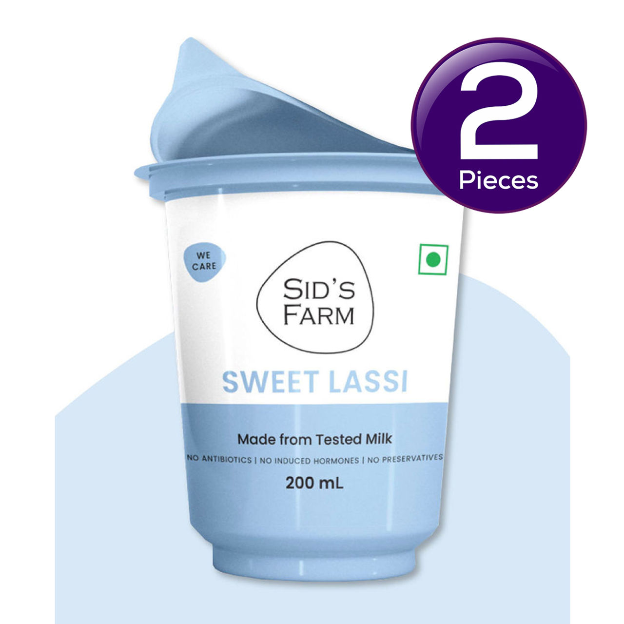 Sid's Farm Sweet Lassi 200 ml Combo