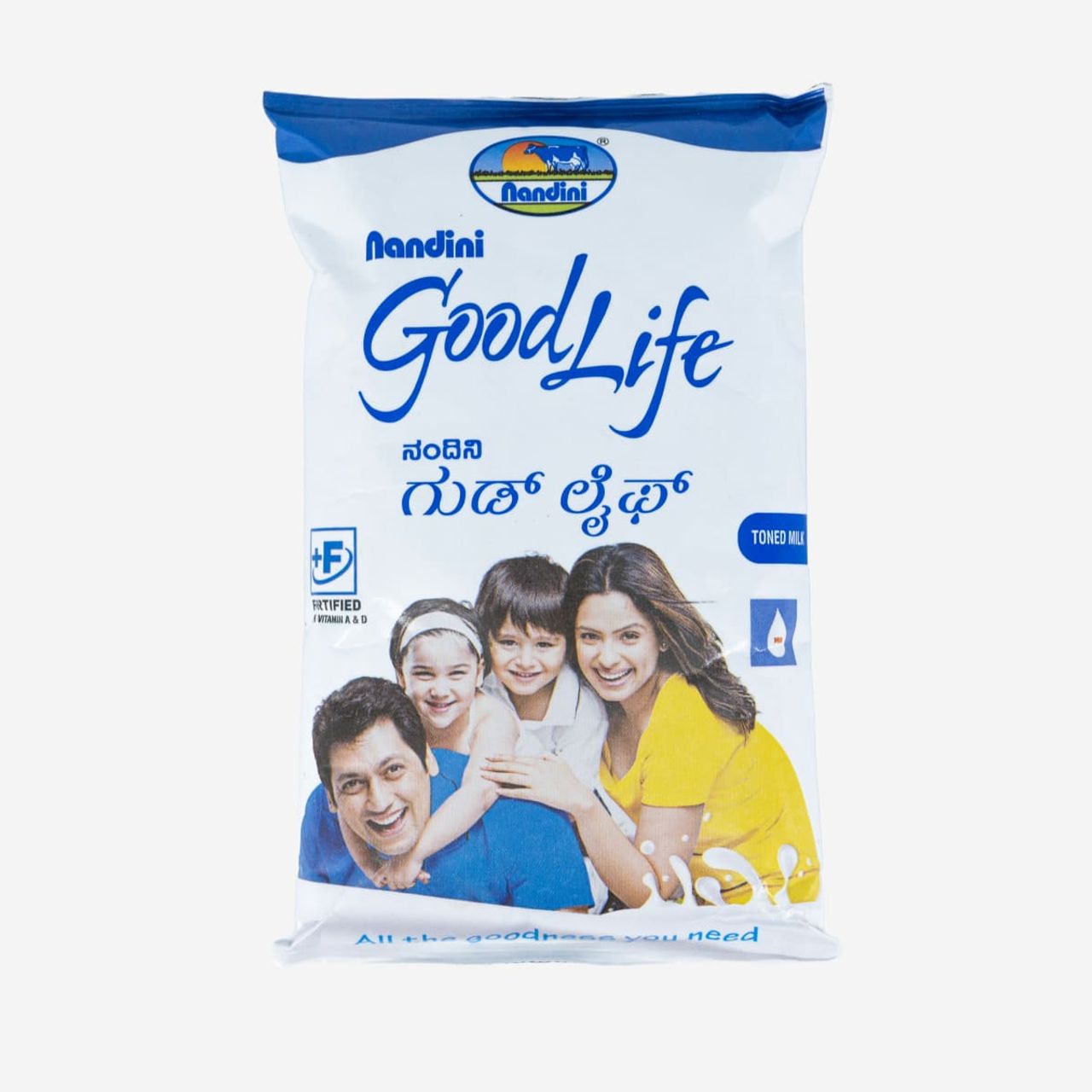 Nandini Goodlife Toned UHT Milk (Fino Pouch)