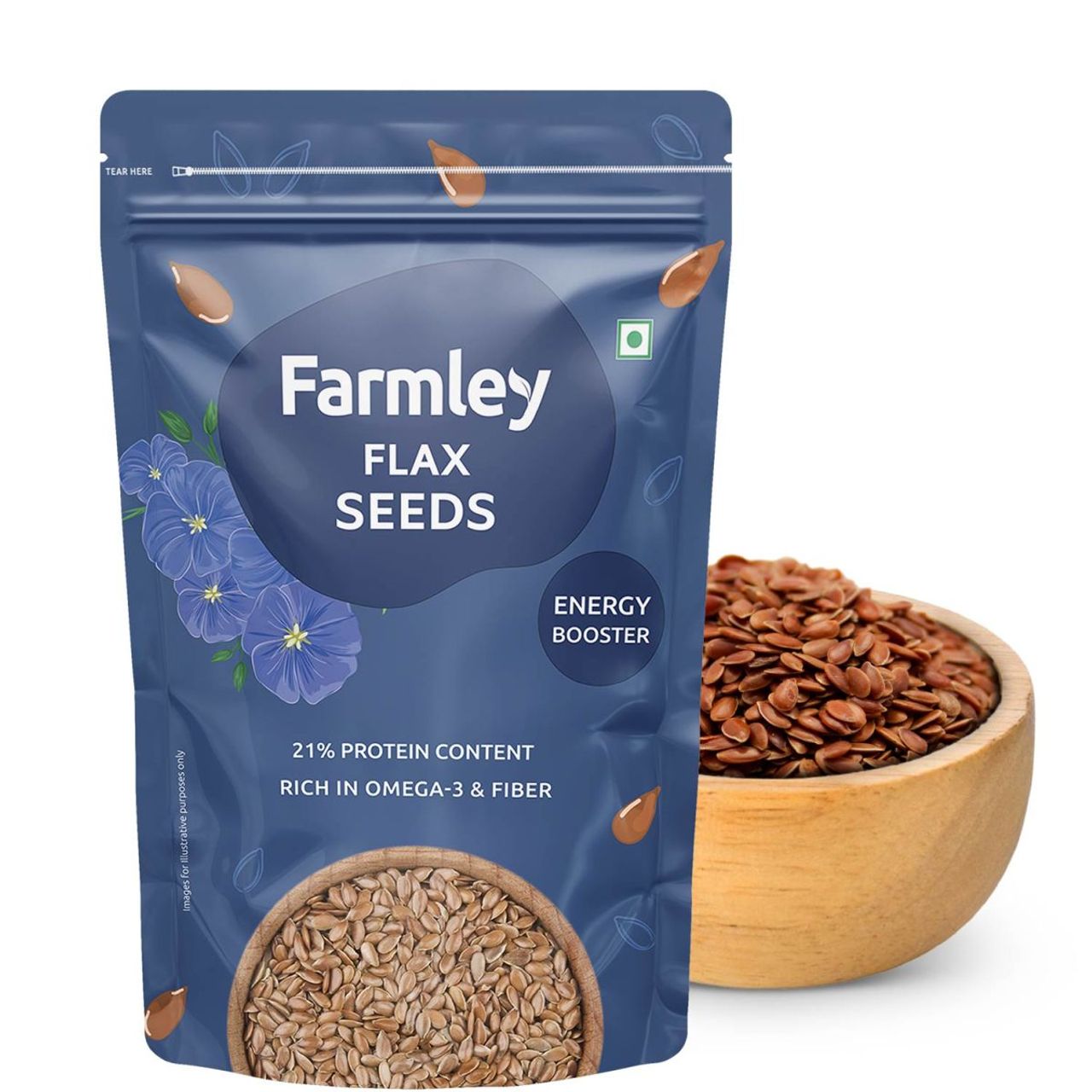 Farmley Premium Flax Seeds