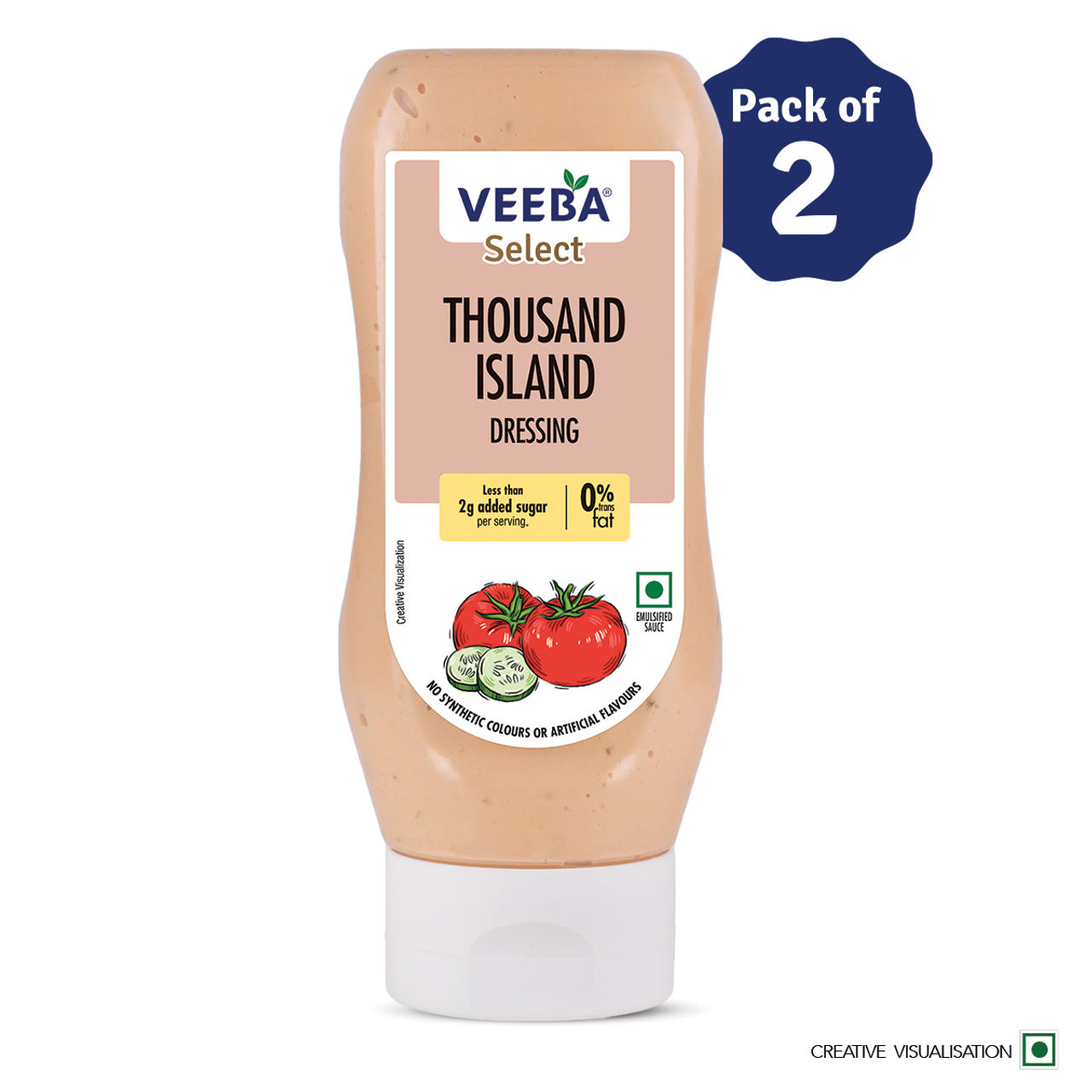 Veeba Thousand Island Dressing (300g) Combo | Pack of 2
