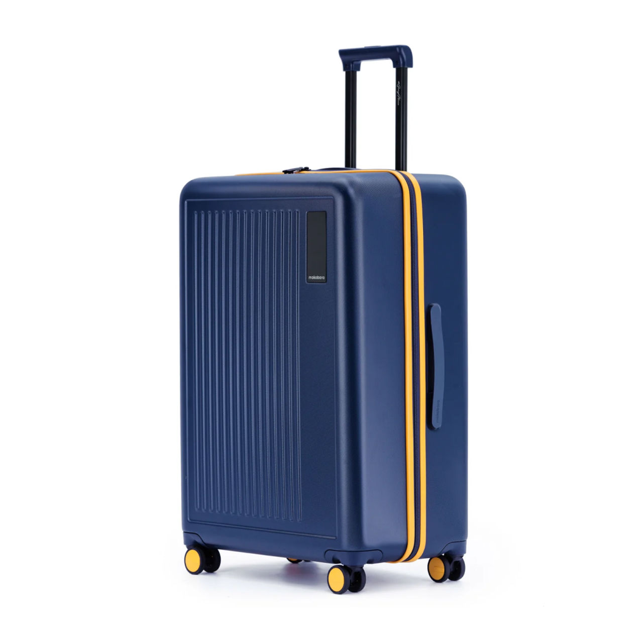 Mokobara Unisex Solid Polycarbonate 40 L Cabin Luggage | Blue and Yellow - One Size