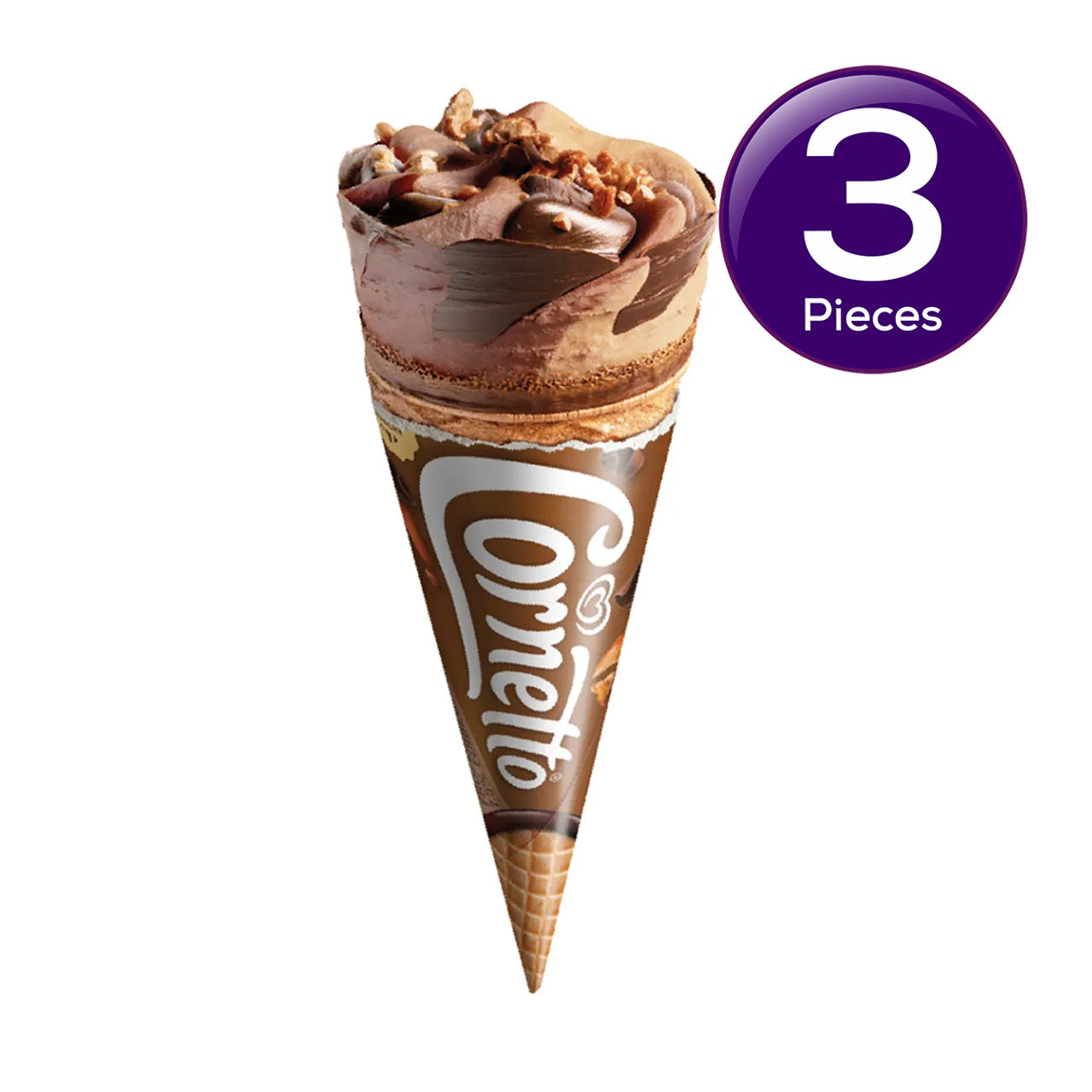 Kwality Wall's Cornetto Double Chocolate Cone Combo