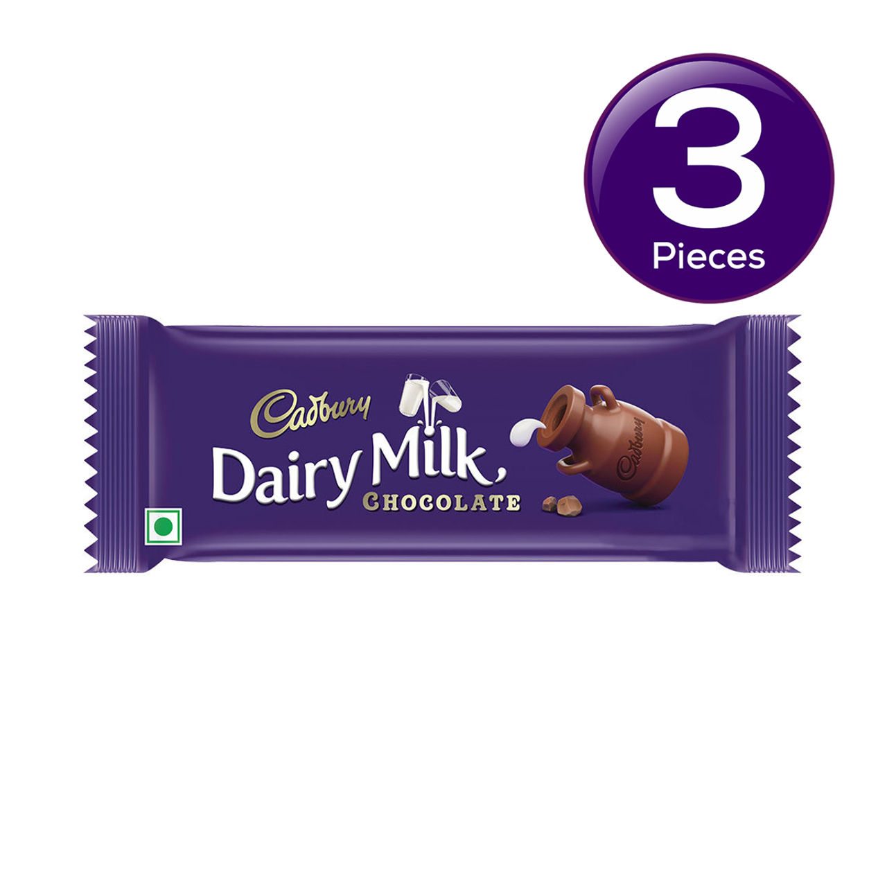 Cadbury Dairy Milk Chocolate Bar 52 g X 3 Combo