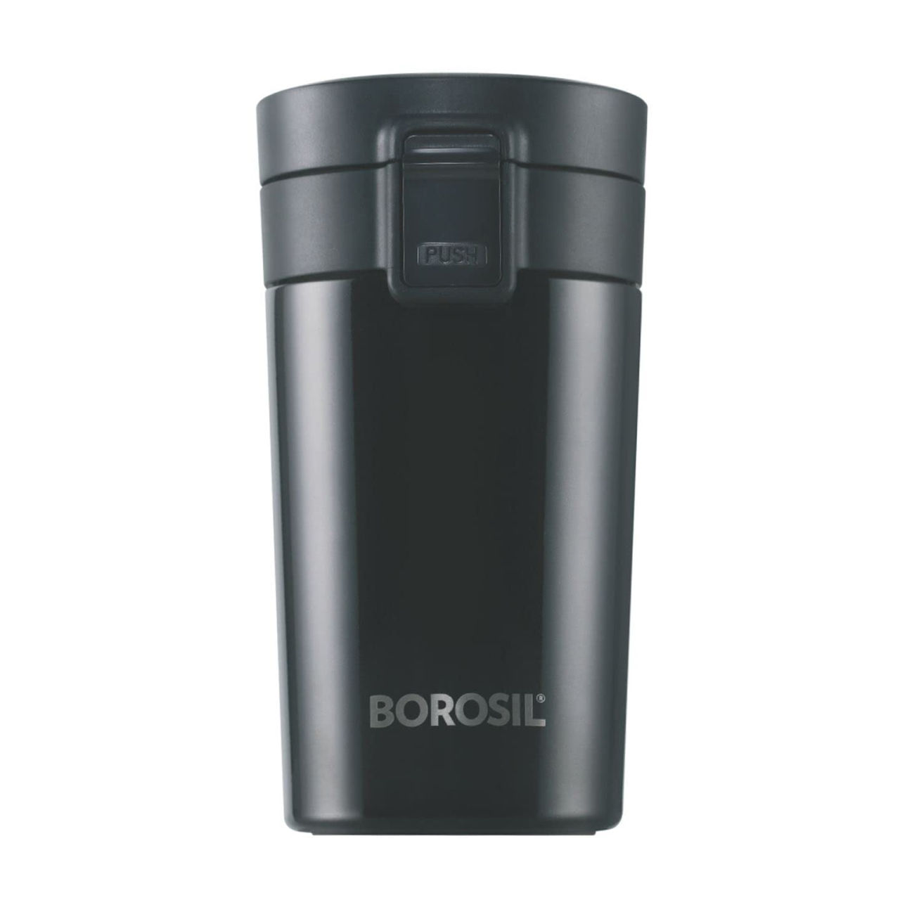 Borosil Hydra Coffeemate Stainless Steel Vacuum Insulated Travel Mug | 300 ml| Spill Proof